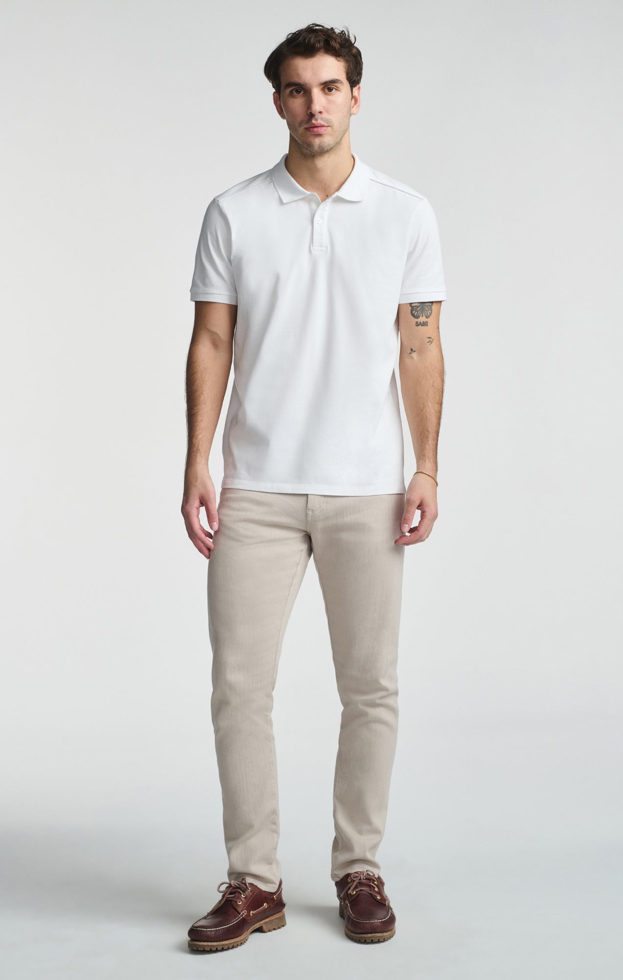 POLO SHIRT IN WHITE - Mavi Jeans