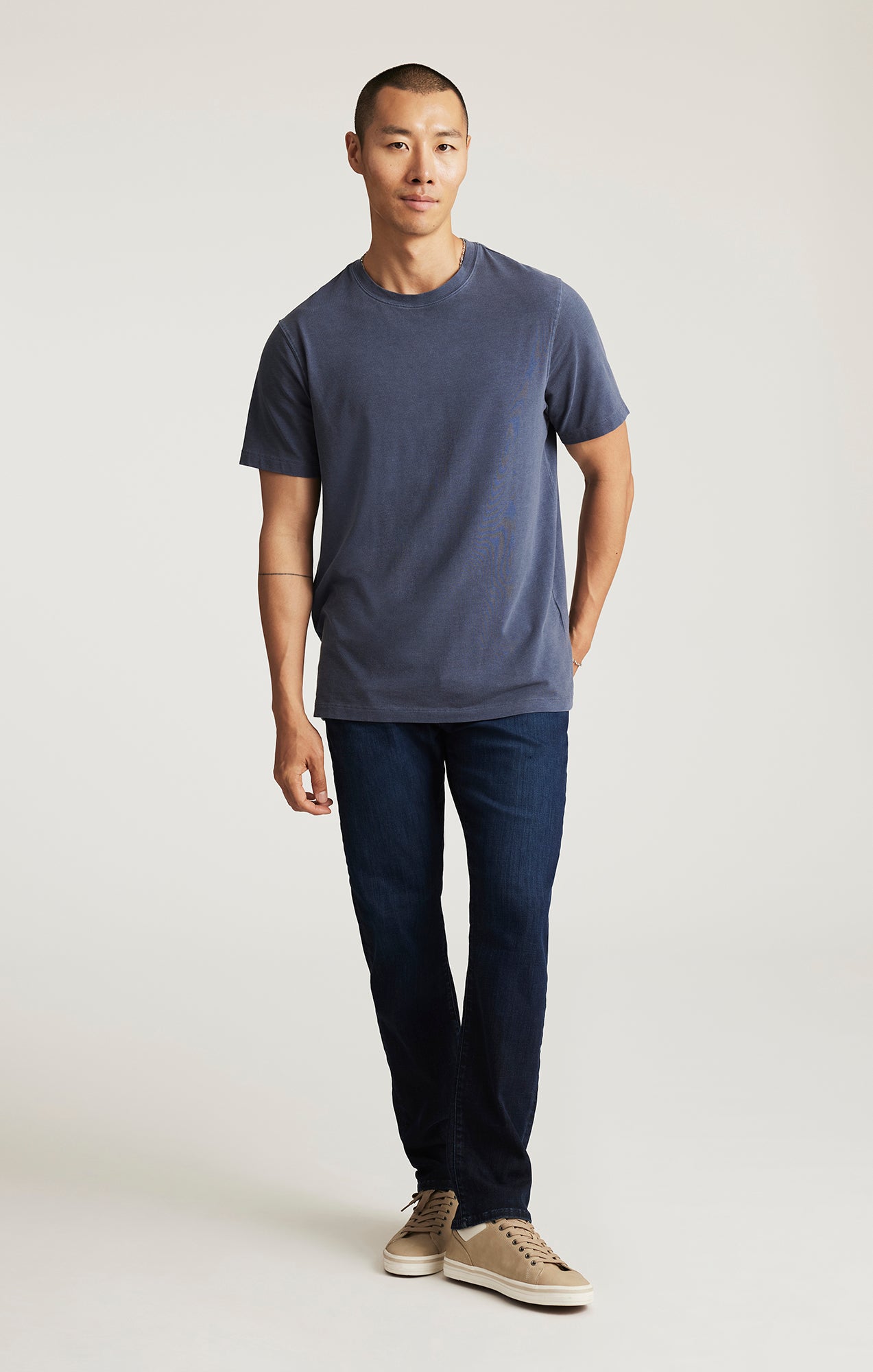 EDITION SHORT SLEEVE T-SHIRT IN TOTAL ECLIPSE - Mavi Jeans