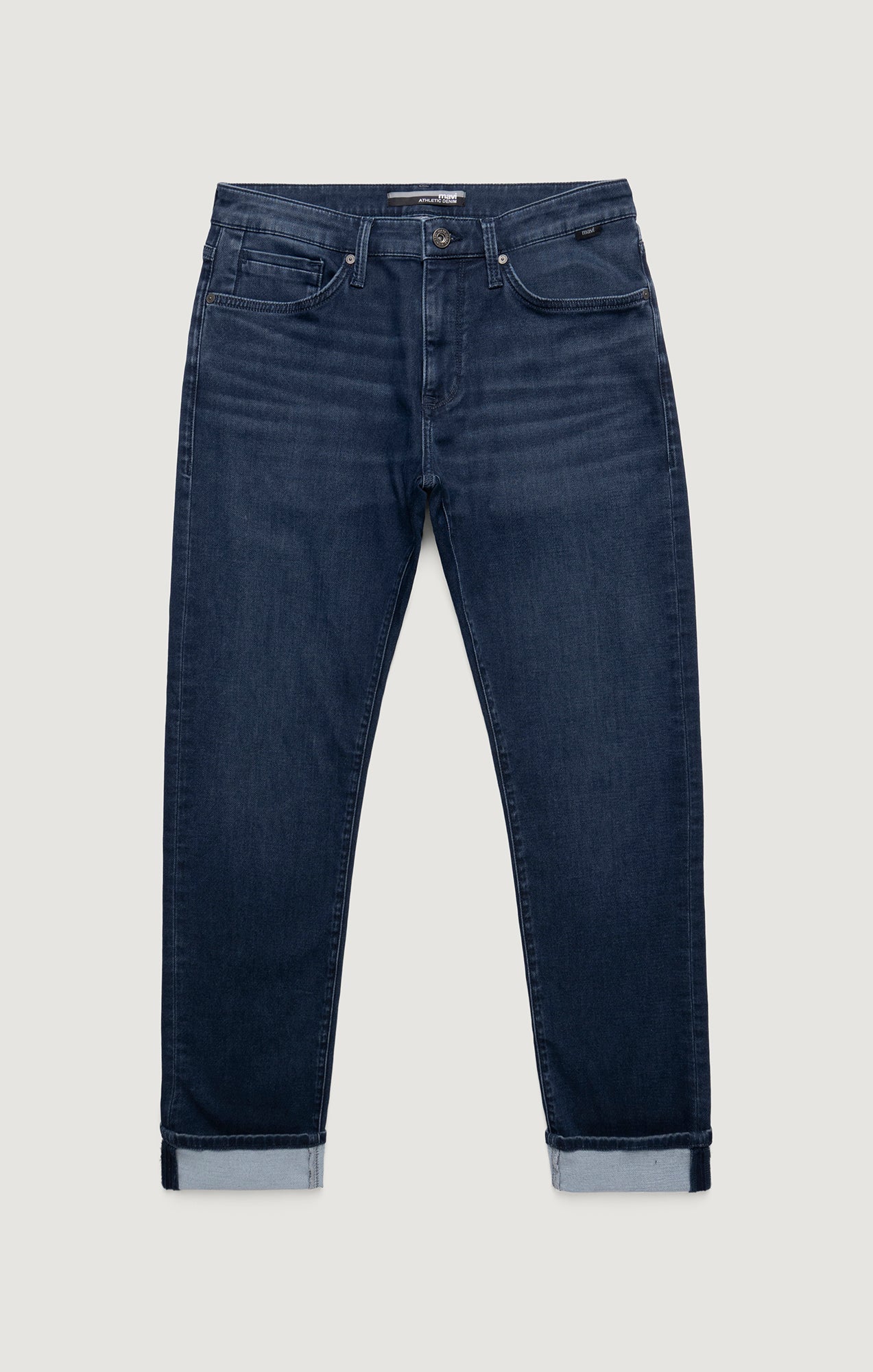ZACH STRAIGHT LEG IN DARK ATHLETIC - Mavi Jeans