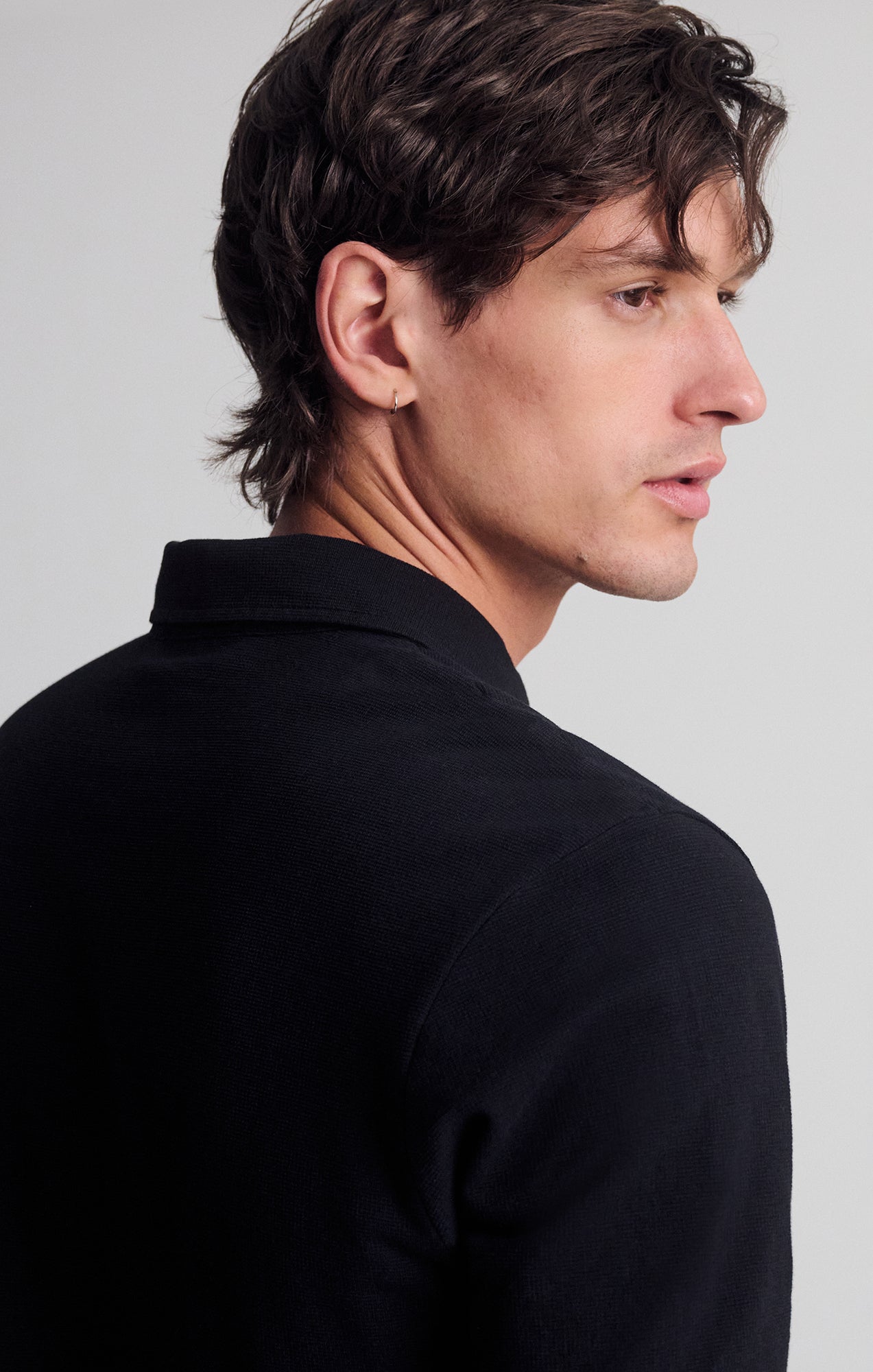 POLO SHIRT IN BLACK - Mavi Jeans