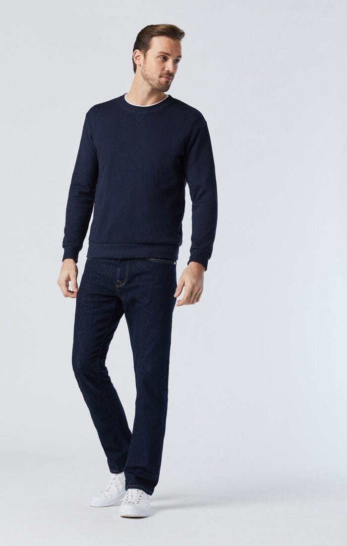 ZACH STRAIGHT LEG IN RINSE FEATHER BLUE - Mavi Jeans
