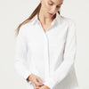 BUTTON-UP LONG SLEEVE SHIRT IN WHITE - Mavi Jeans
