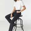 NEW YORK STRAIGHT LEG IN SHINY SMOKE DENIM - Mavi Jeans
