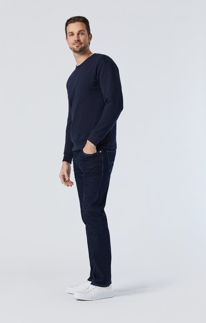 ZACH STRAIGHT LEG IN RINSE FEATHER BLUE - Mavi Jeans