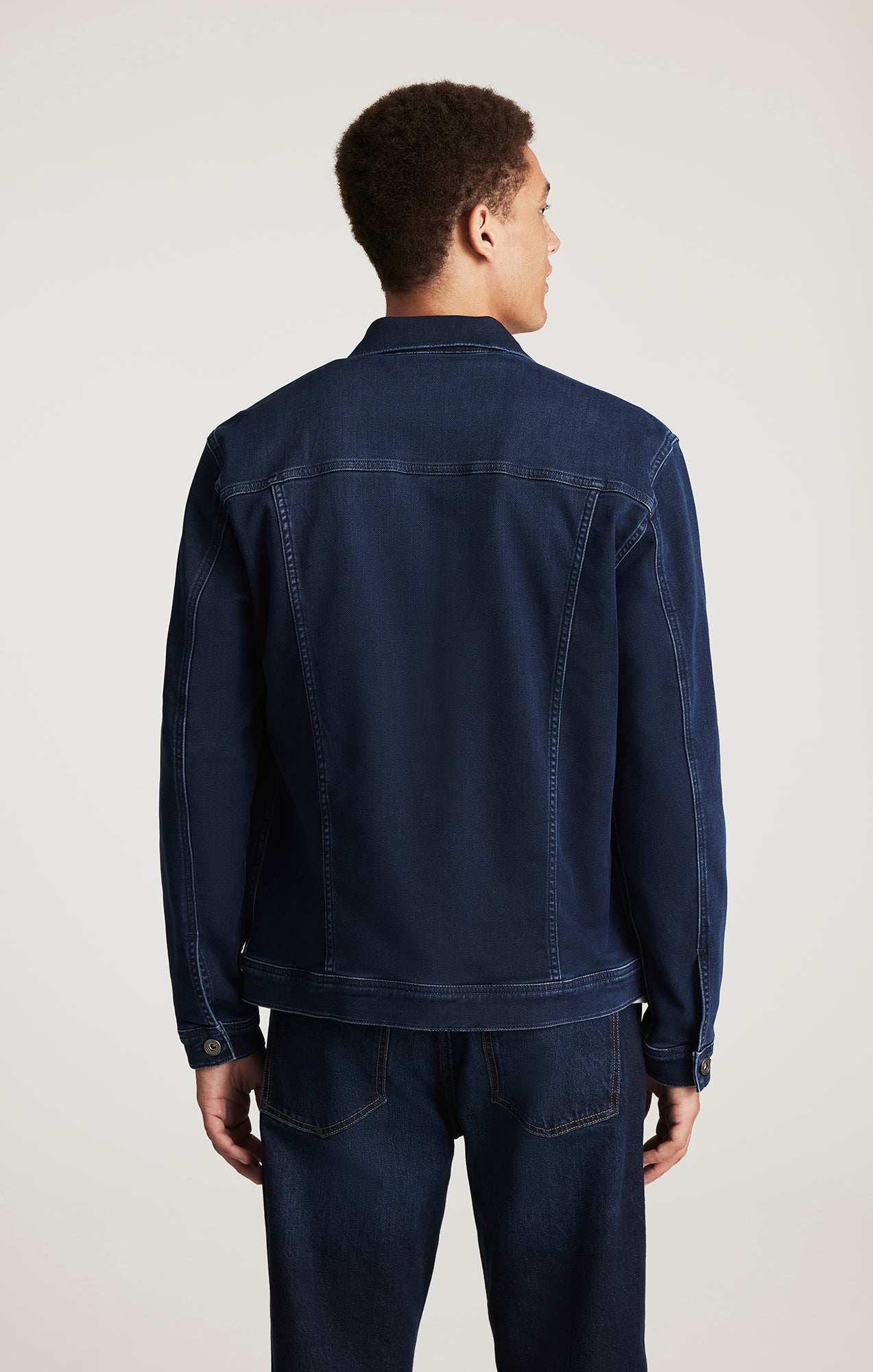 DRAKE DENIM JACKET IN USED ATHLETIC - Mavi Jeans