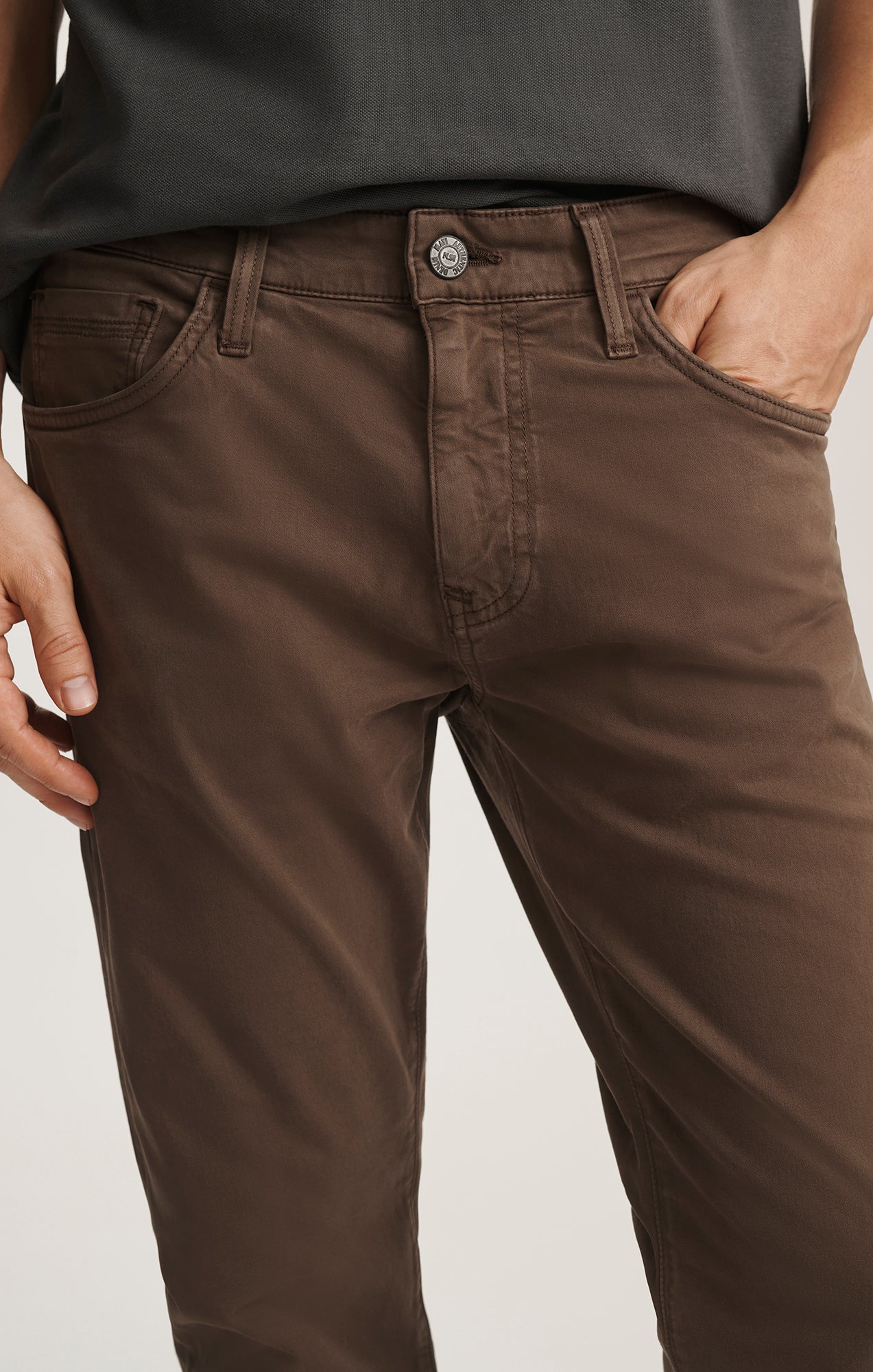 JAKE SLIM LEG IN SEAL TWILL - Mavi Jeans