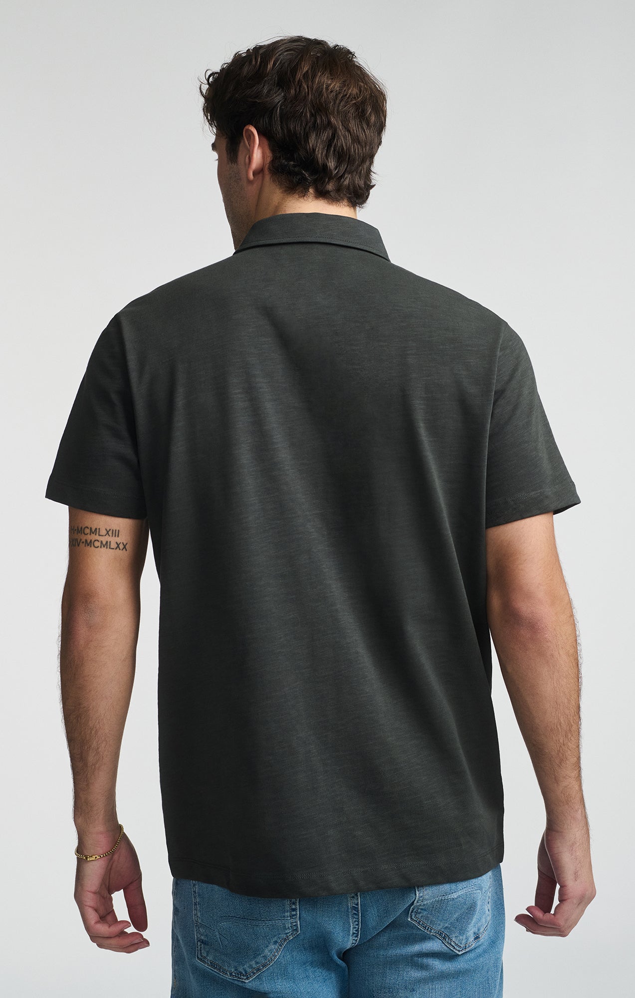 POLO SHIRT IN BLACK - Mavi Jeans