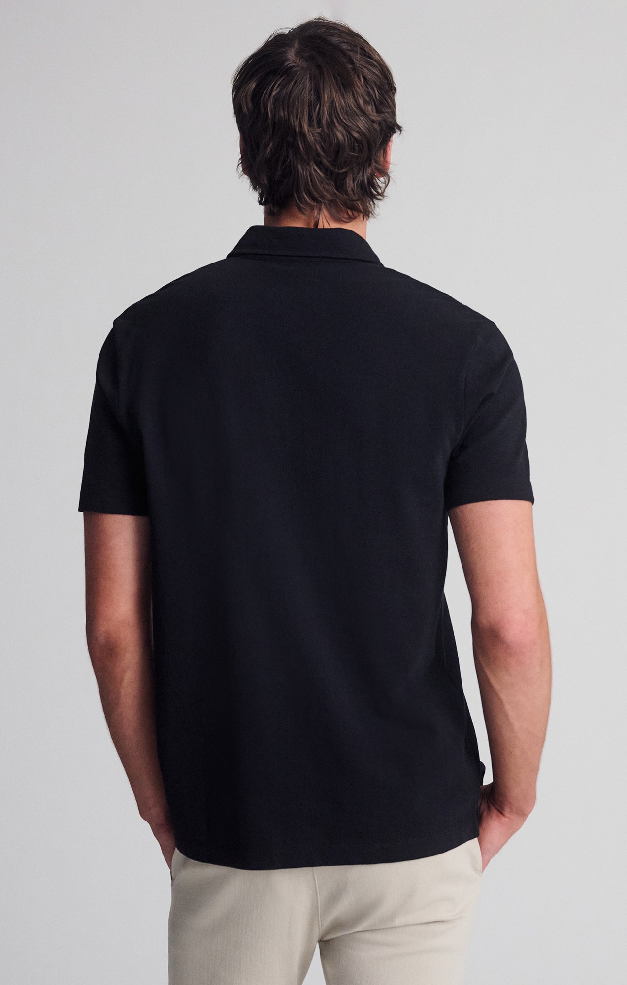 POLO SHIRT IN BLACK - Mavi Jeans
