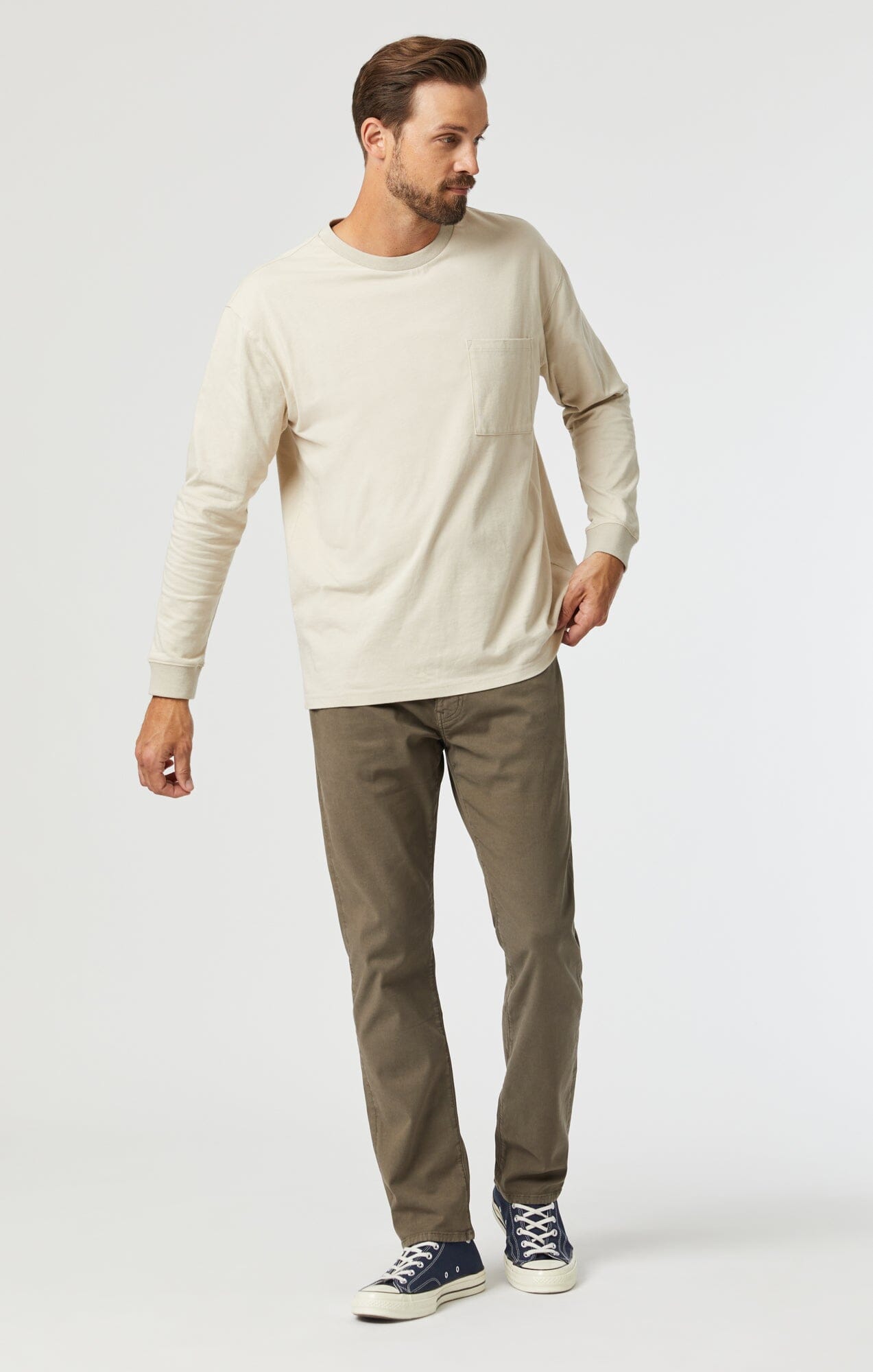 MARCUS SLIM STRAIGHT LEG IN CANTEEN LUXE TWILL - Mavi Jeans