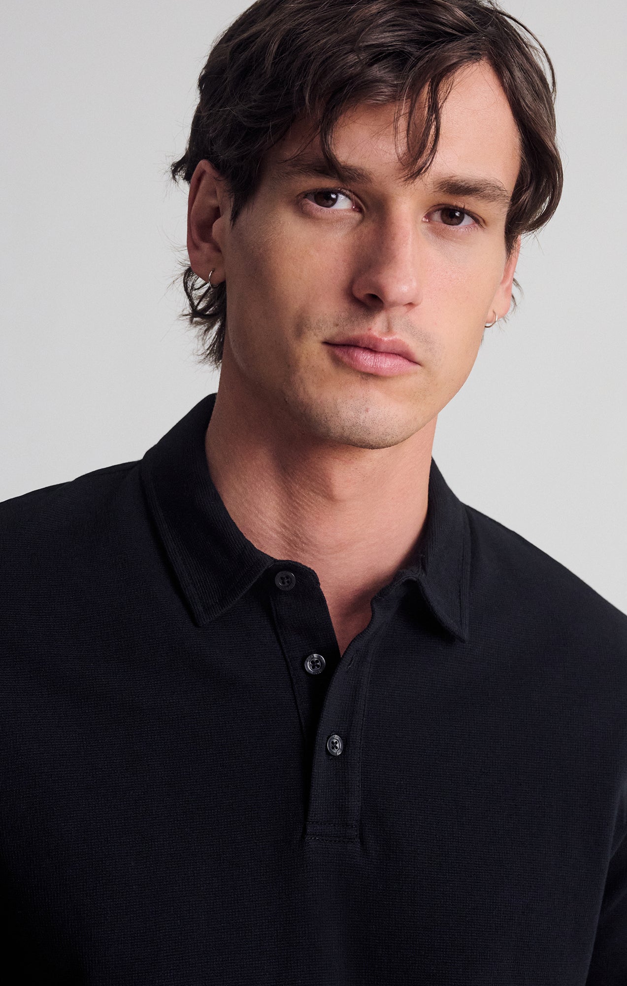POLO SHIRT IN BLACK - Mavi Jeans