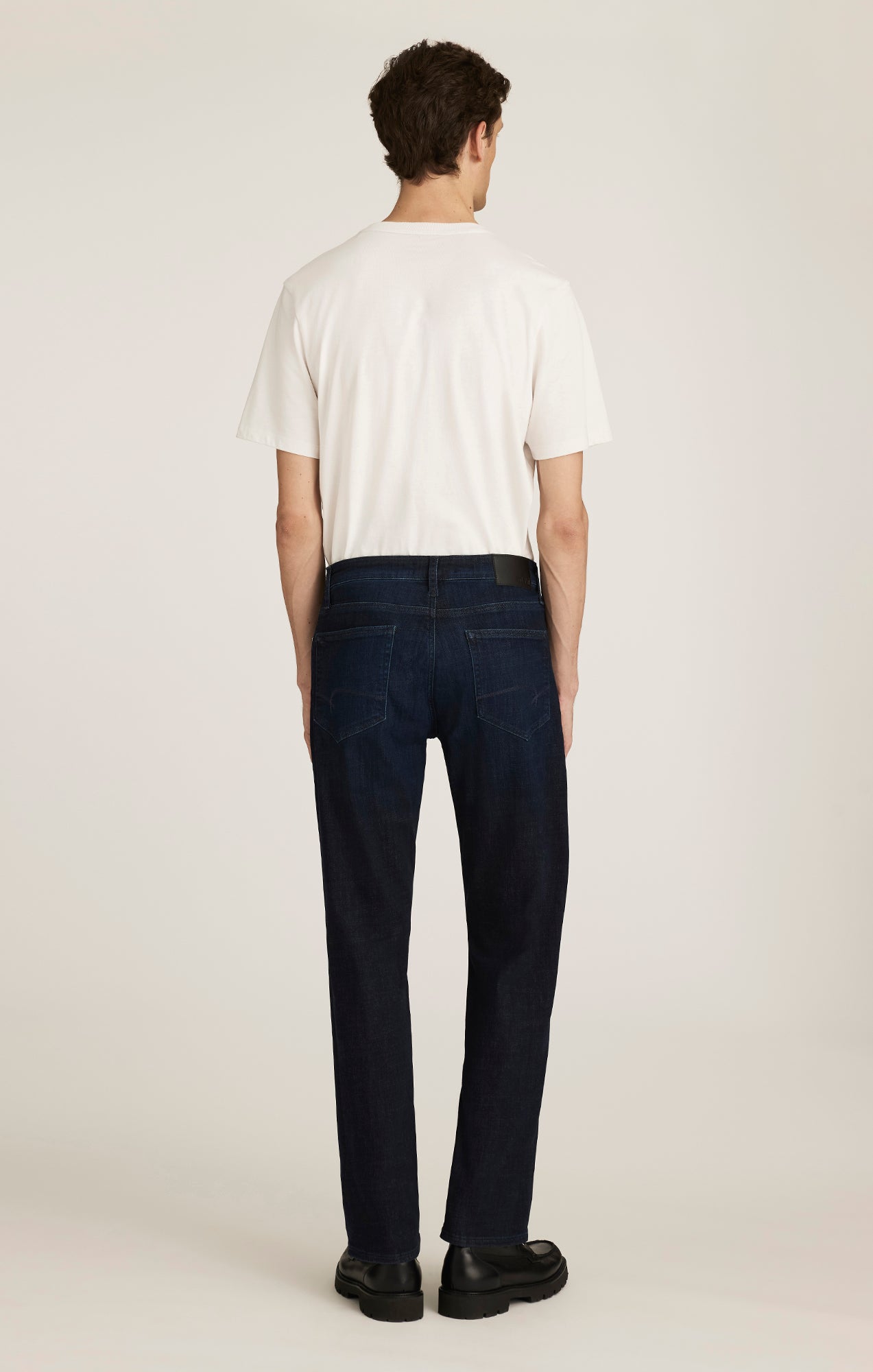 MATT RELAXED STRAIGHT LEG IN DEEP BRUSHED FEATHER BLUE - Mavi Jeans