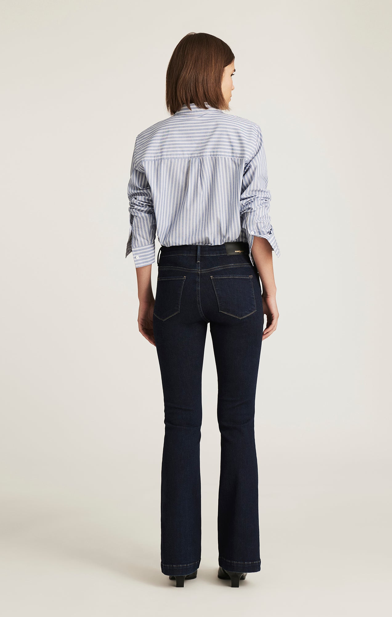 SYDNEY FLARE IN RINSE GOLD PREMIUM - Mavi Jeans