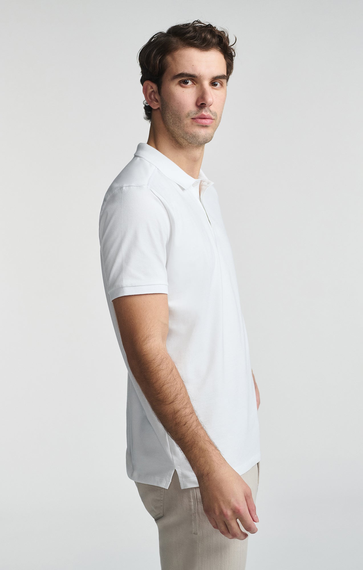 POLO SHIRT IN WHITE - Mavi Jeans