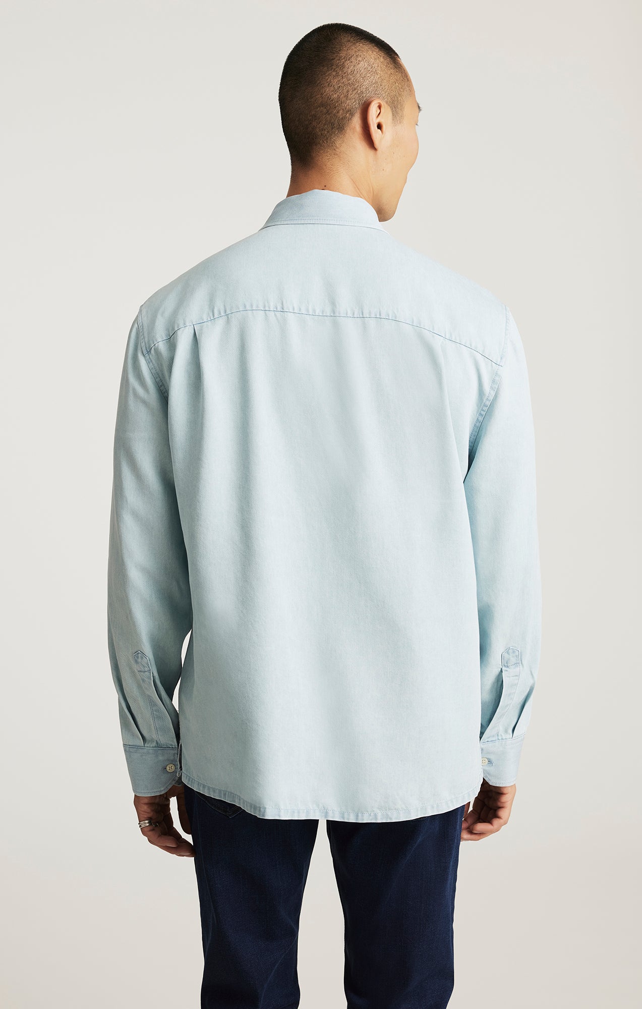 EDITION LONG SLEEVE BUTTON-UP SHIRT IN INDIGO - Mavi Jeans