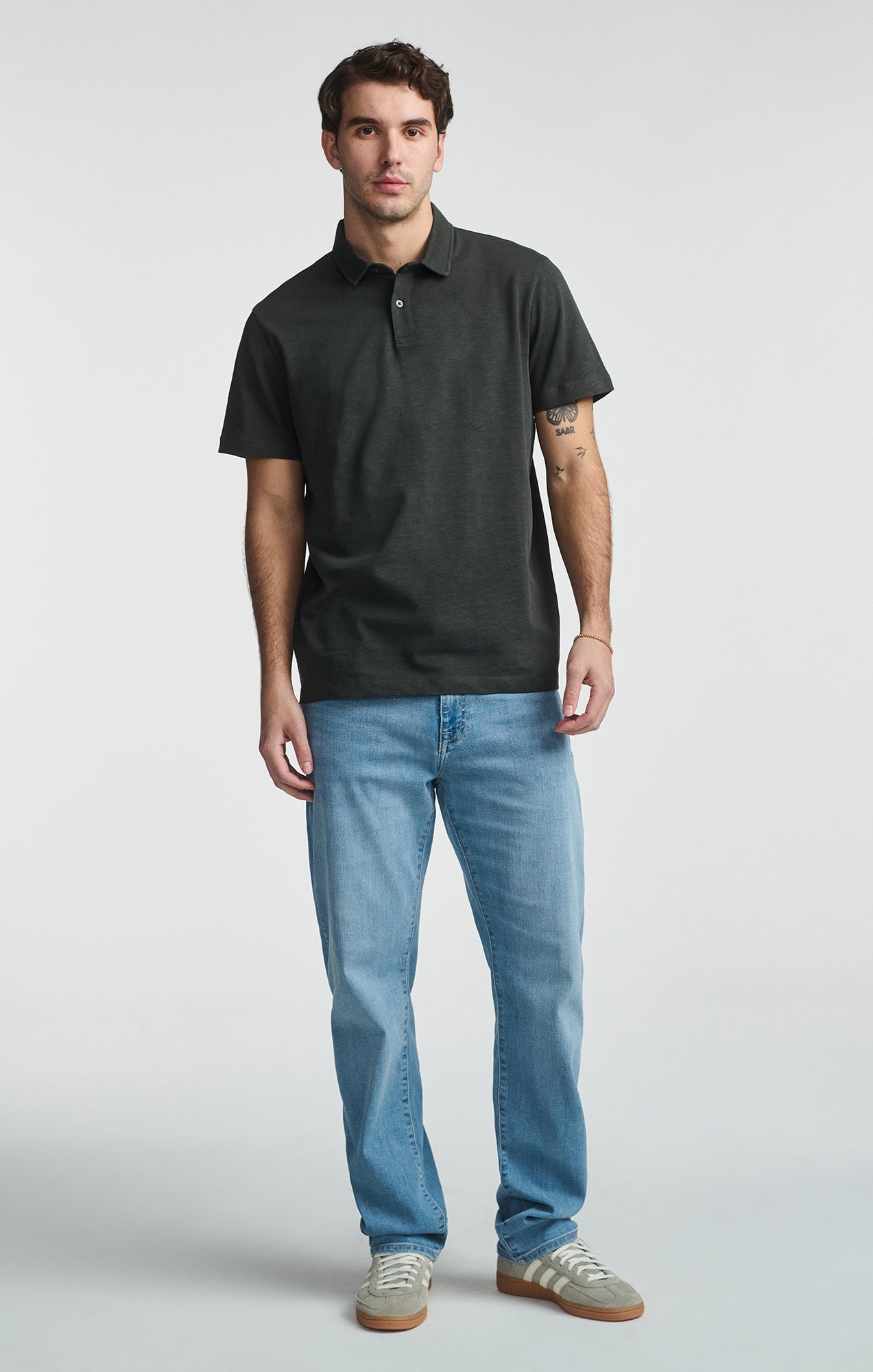 POLO SHIRT IN BLACK - Mavi Jeans