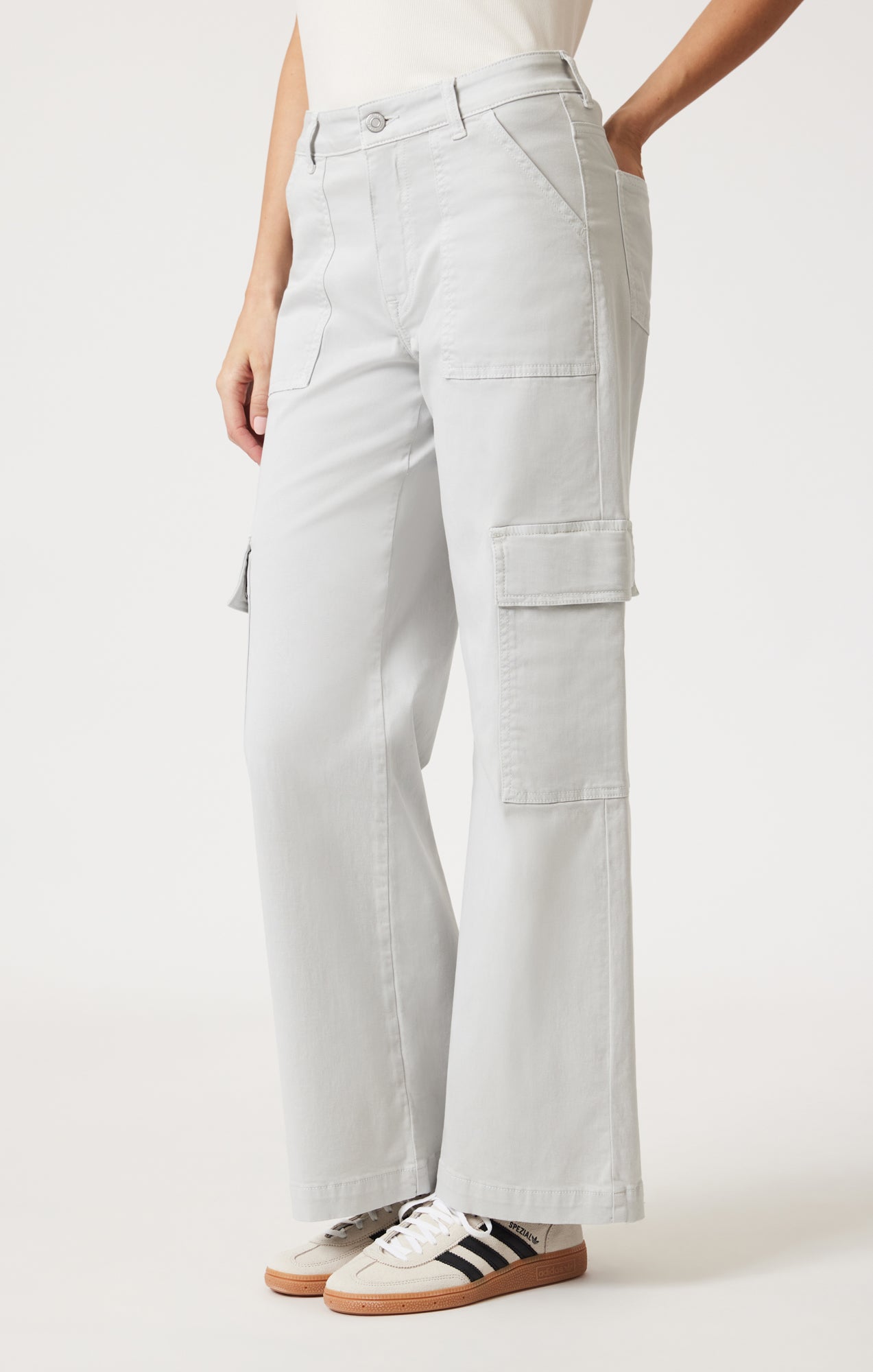 ALVA STRAIGHT LEG IN IVORY CASUAL TWILL - Mavi Jeans