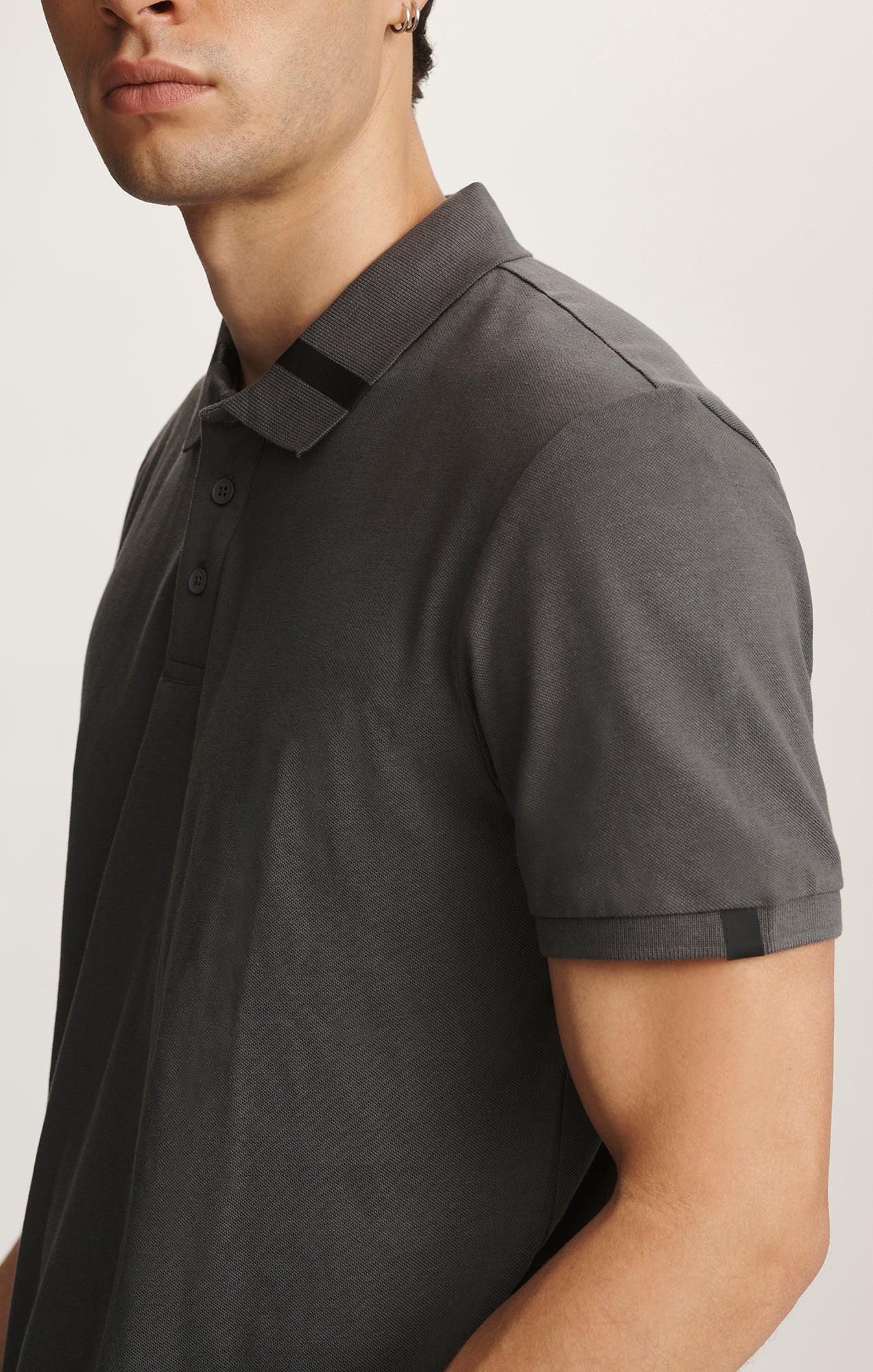 SMART POLO SHIRT IN ASPHALT - Mavi Jeans