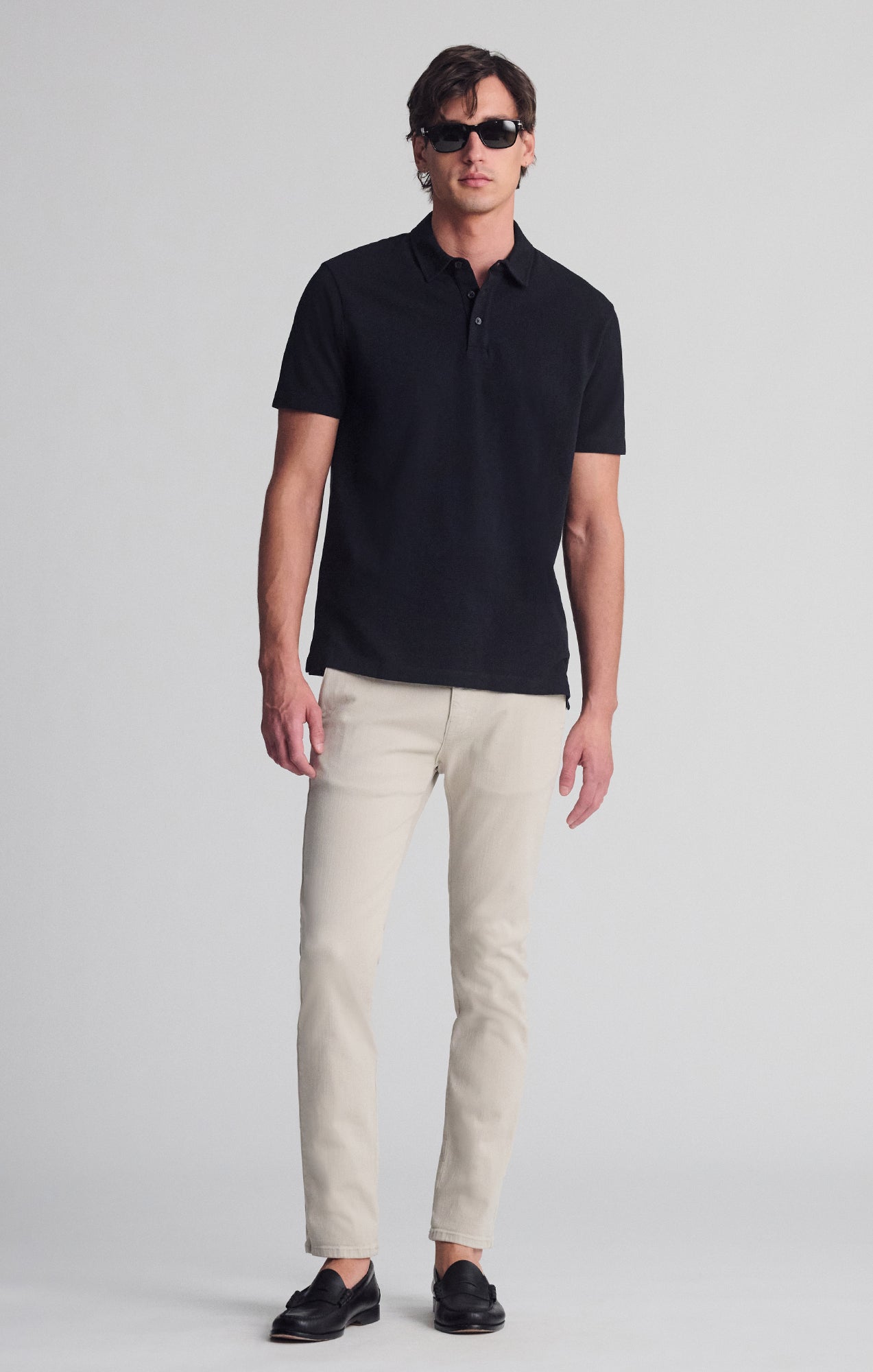 POLO SHIRT IN BLACK - Mavi Jeans