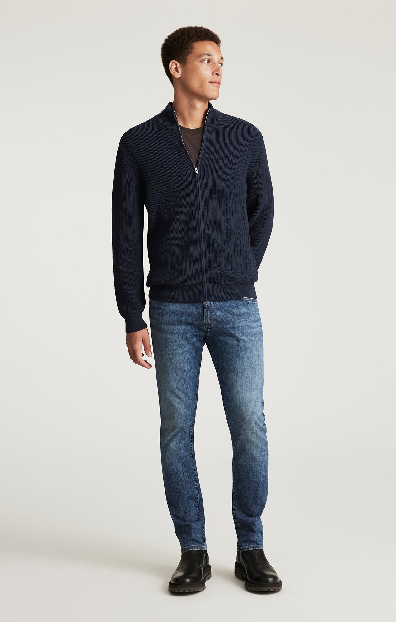 JAKE SLIM LEG IN USED ORGANIC VINTAGE - Mavi Jeans
