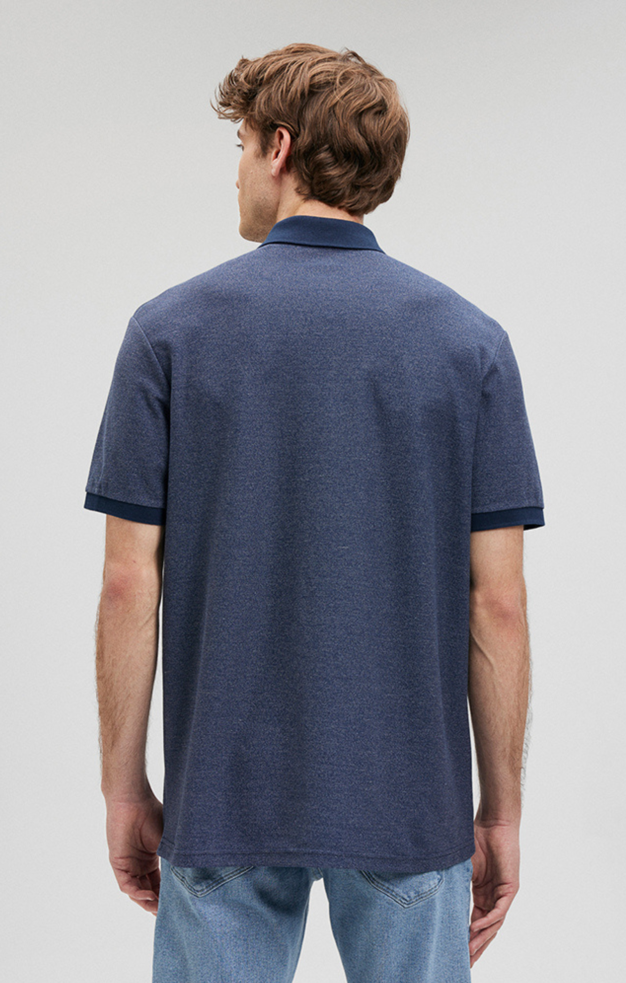 POLO SHIRT IN TOTAL ECLIPSE - Mavi Jeans