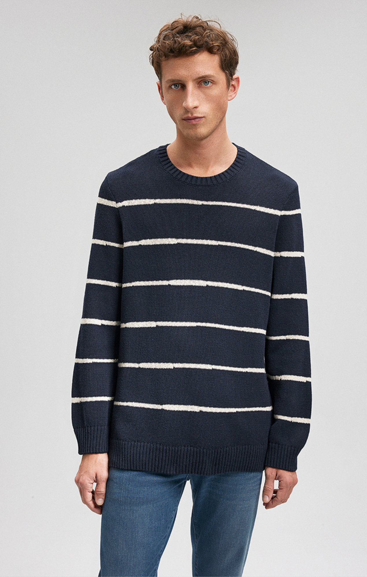 Mavi Men s Striped Sweater in Navy Blazer