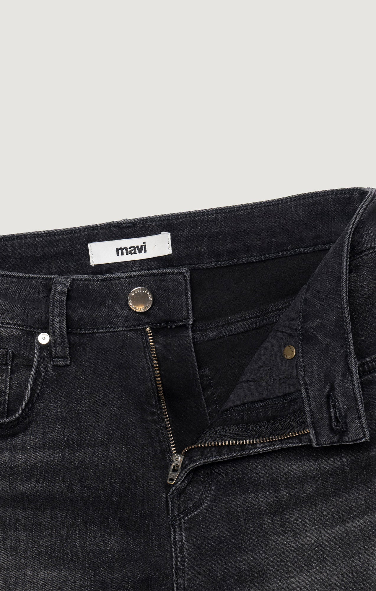 KATHLEEN SLIM BOYFRIEND IN SMOKE BRUSHED FEATHER BLUE - Mavi Jeans