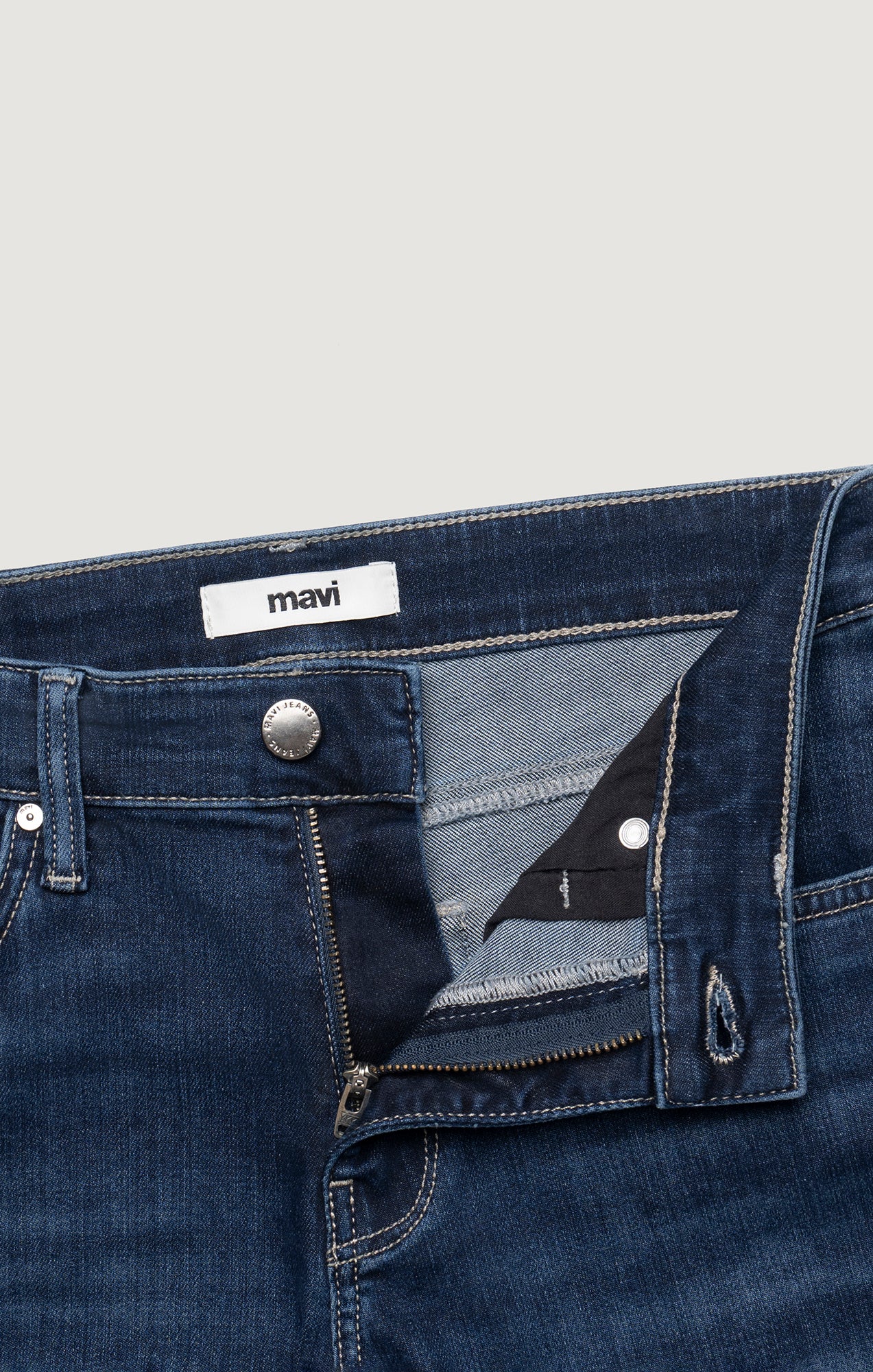 MOLLY BOOTCUT IN DEEP BRUSHED FEATHER LUXE - Mavi Jeans