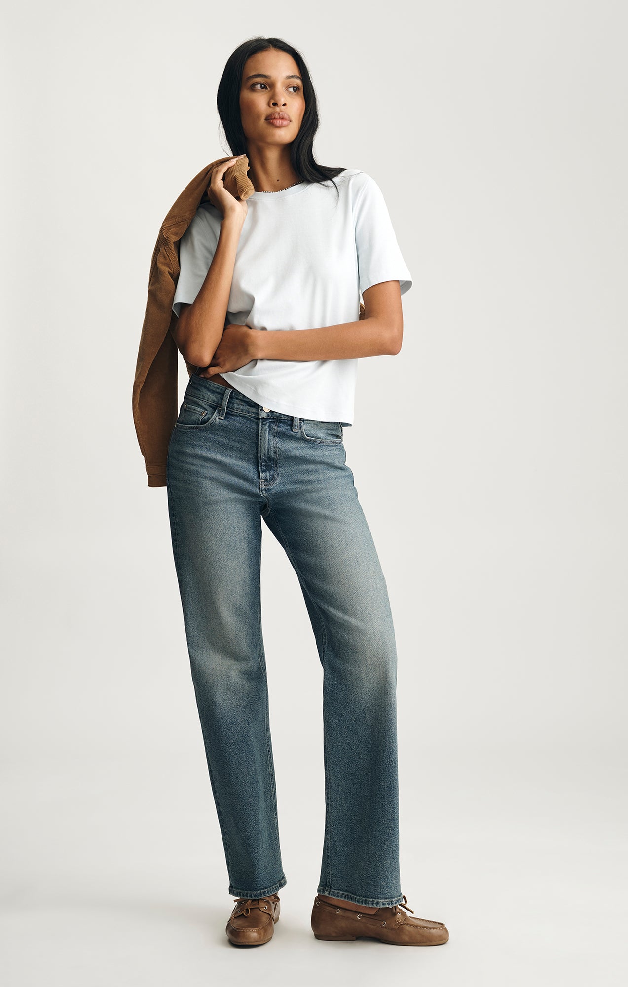 EDITION CREW NECK T-SHIRT IN BALLAD BLUE - Mavi Jeans