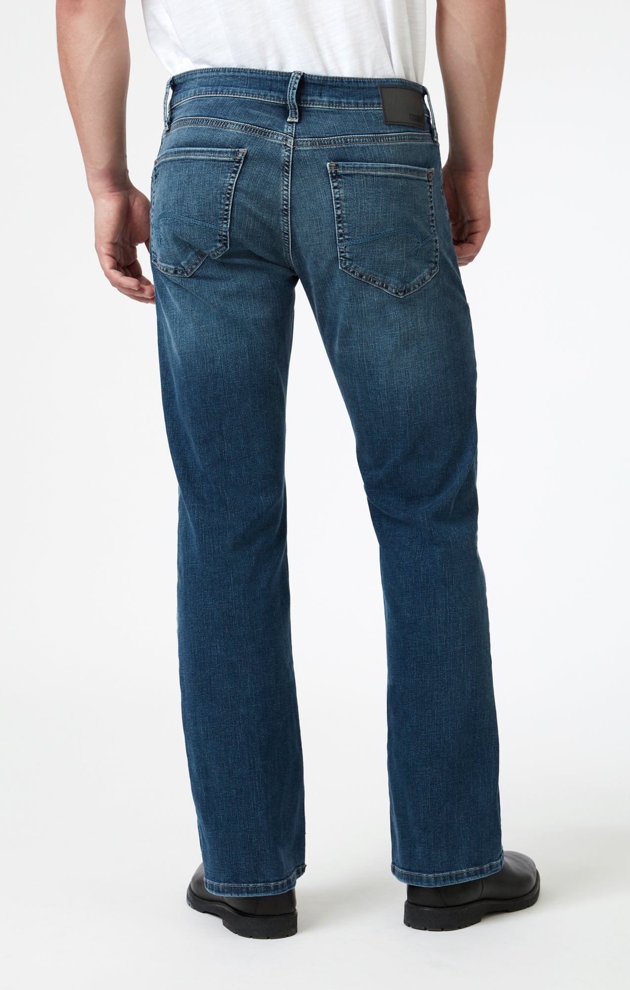 JOSH BOOTCUT IN MID BRUSHED ORGANIC MOVE - Mavi Jeans