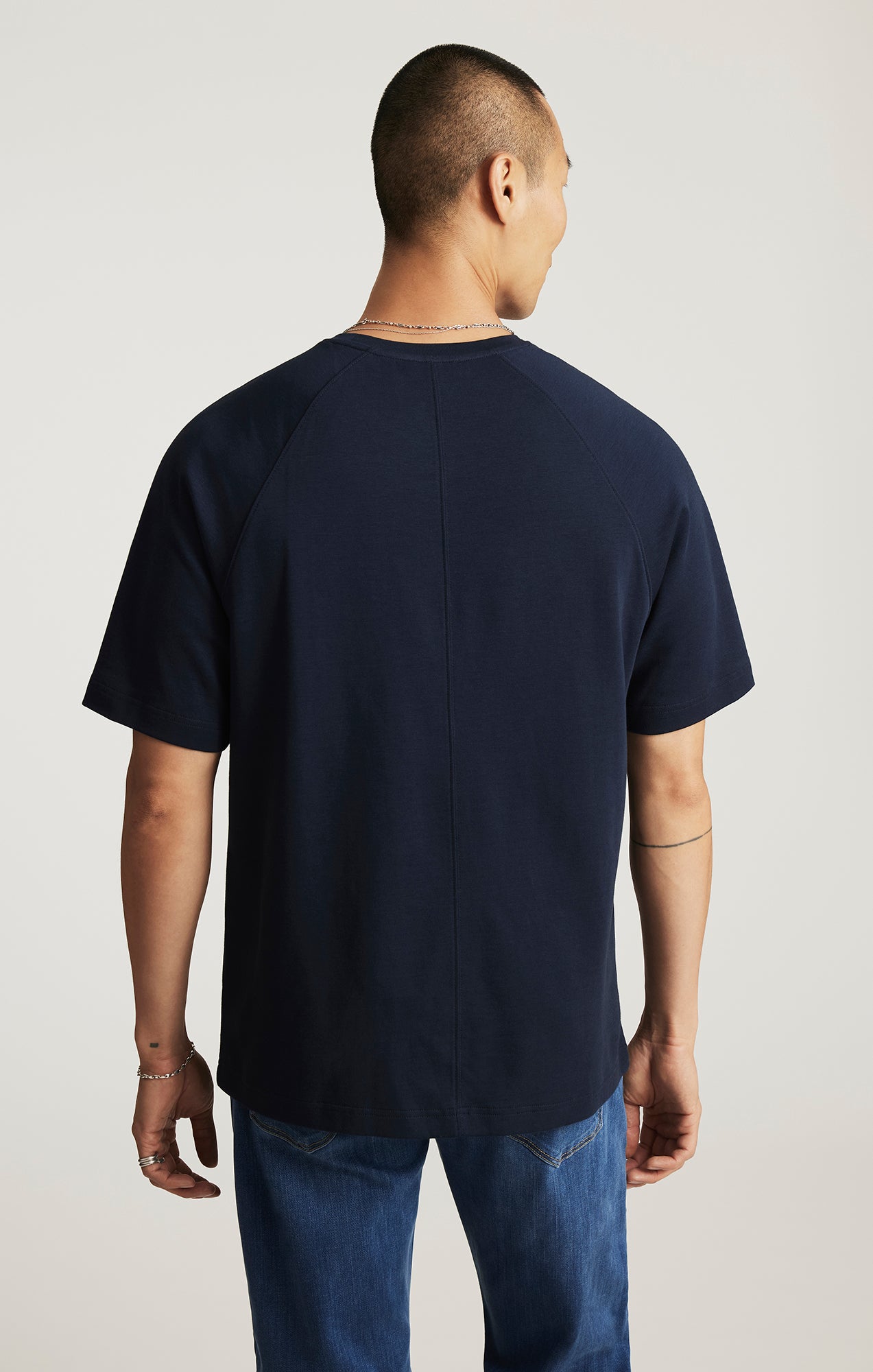 EDITION SHORT SLEEVE T-SHIRT IN TOTAL ECLIPSE - Mavi Jeans