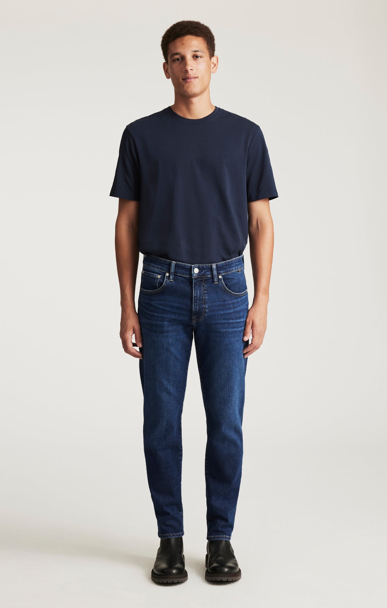 MARVIN RELAXED TAPERED LEG IN DARK BRUSHED CLASSIC VINTAGE - Mavi Jeans
