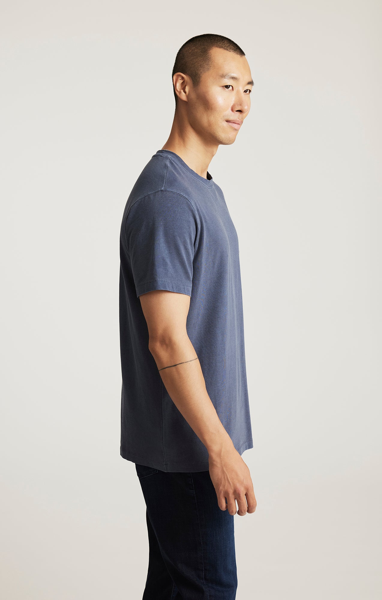EDITION SHORT SLEEVE T-SHIRT IN TOTAL ECLIPSE - Mavi Jeans