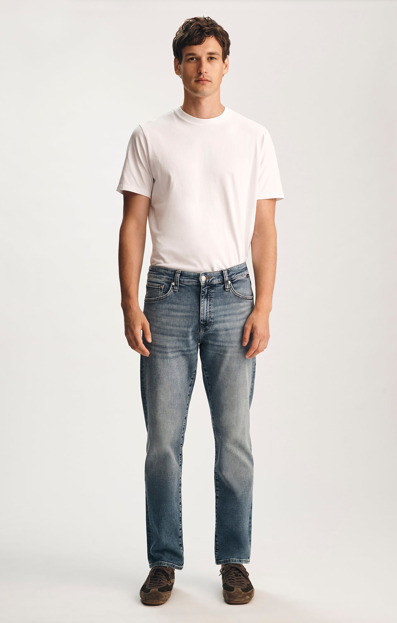 まっくす様vault room OVAL LOGO STRAIGHT JEAN Mavi Men's Zach Straight Leg In Mid Used Classic Vintage – Mavi Jeans