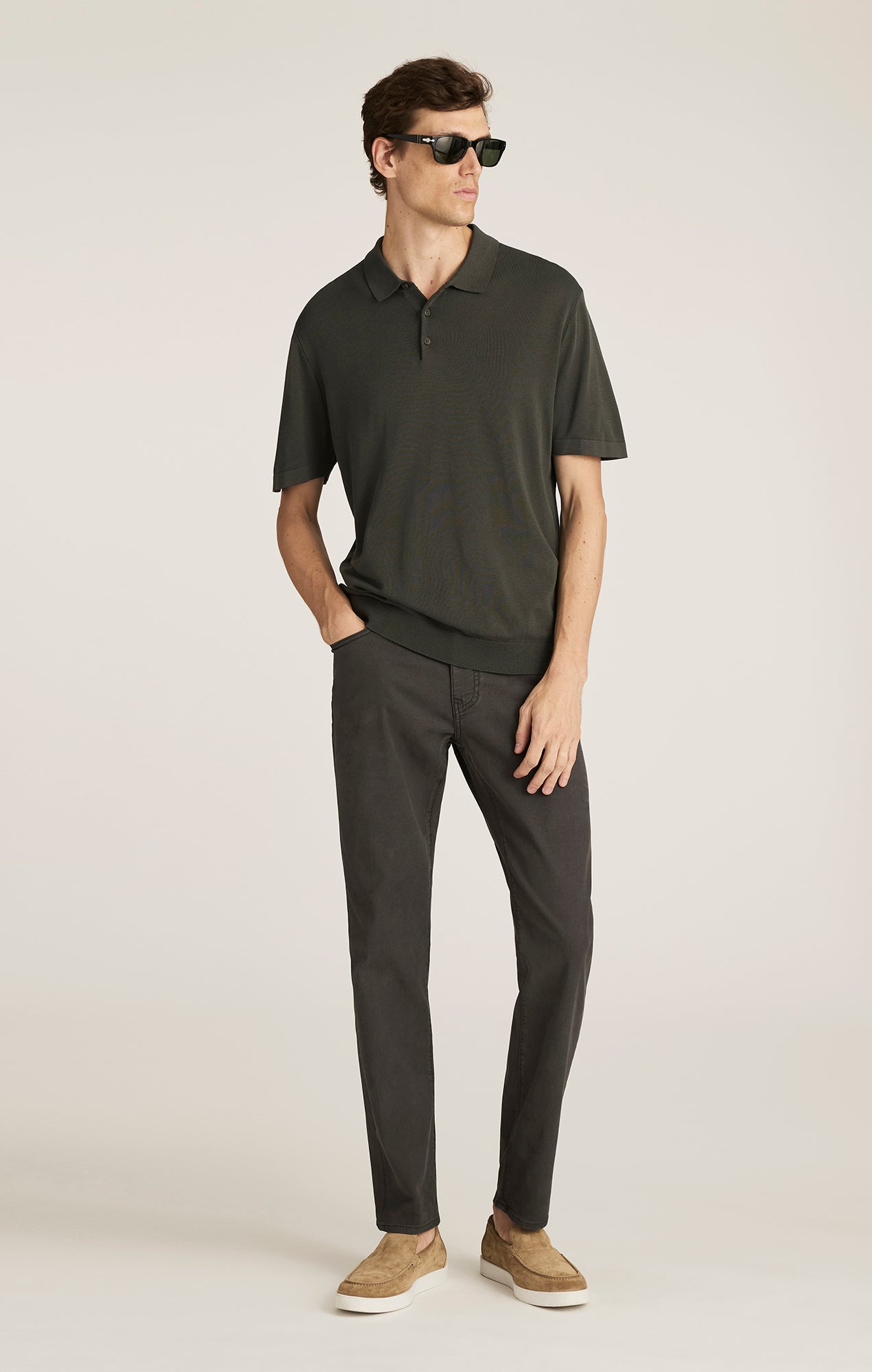 STEVE ATHLETIC FIT IN ASH LUXE TWLL - Mavi Jeans