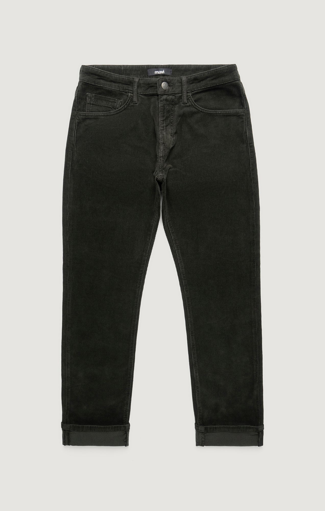 MARCUS SLIM STRAIGHT LEG IN SEAWEED CORD - Mavi Jeans