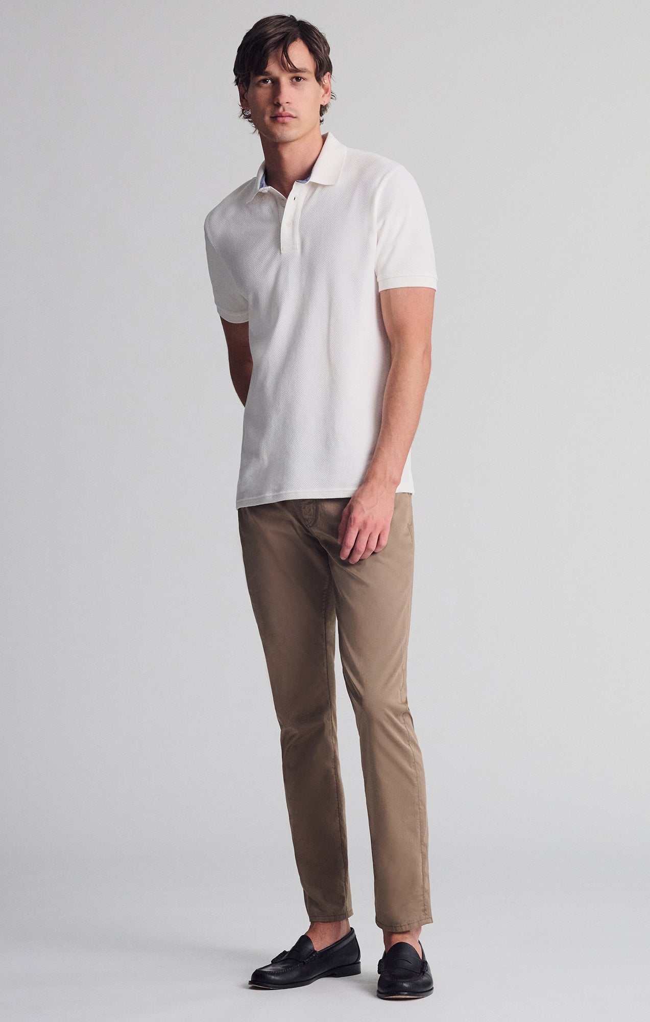 POLO SHIRT IN ANTIQUE WHITE - Mavi Jeans