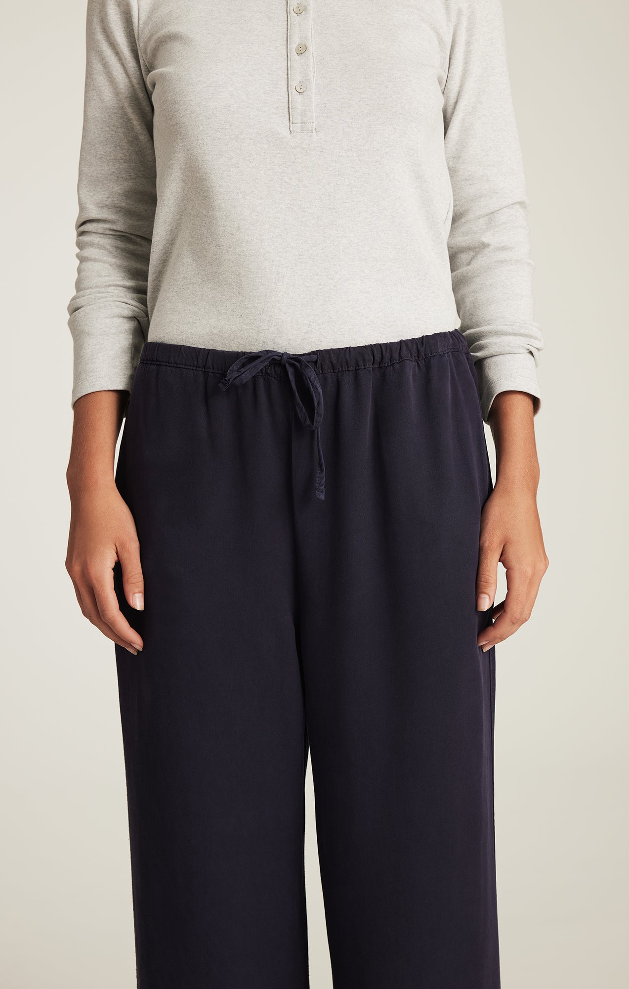 EDITION TENCEL™ WIDE LEG PANTS IN INKLING