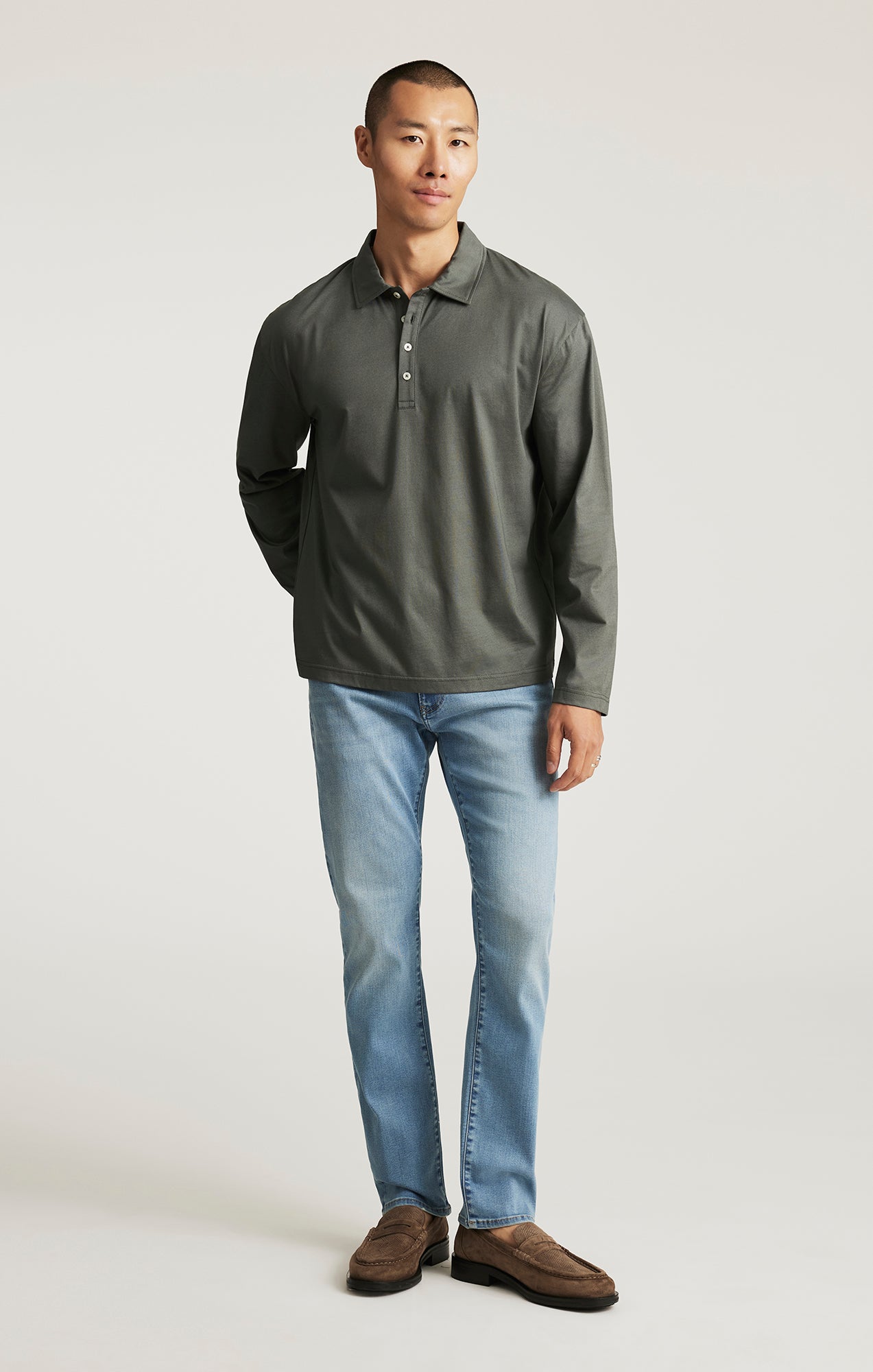 JAKE SLIM LEG IN LIGHT SUPERMOVE - Mavi Jeans