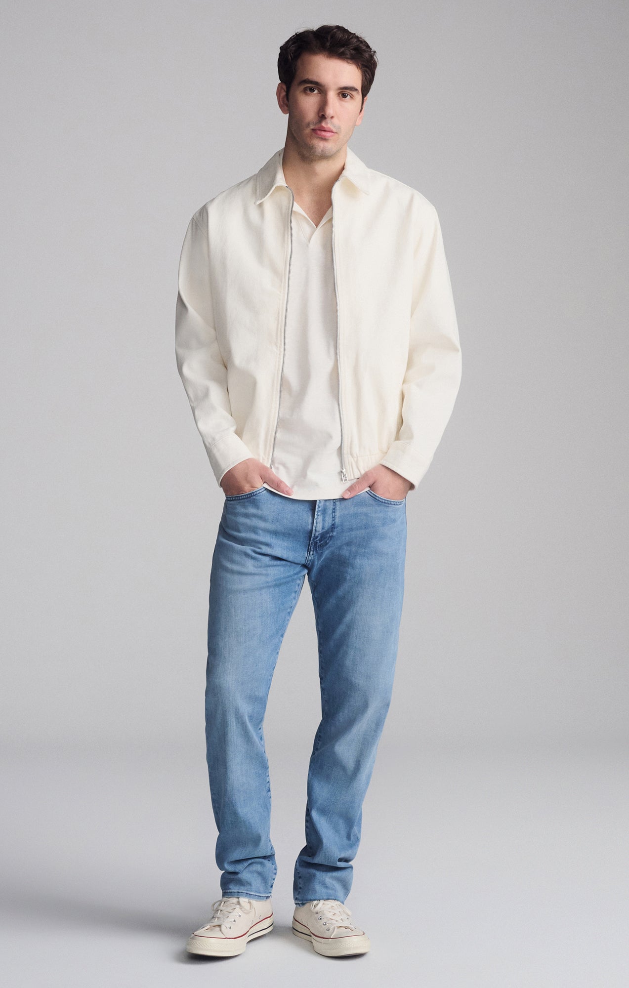 POLO SHIRT IN ANTIQUE WHITE - Mavi Jeans