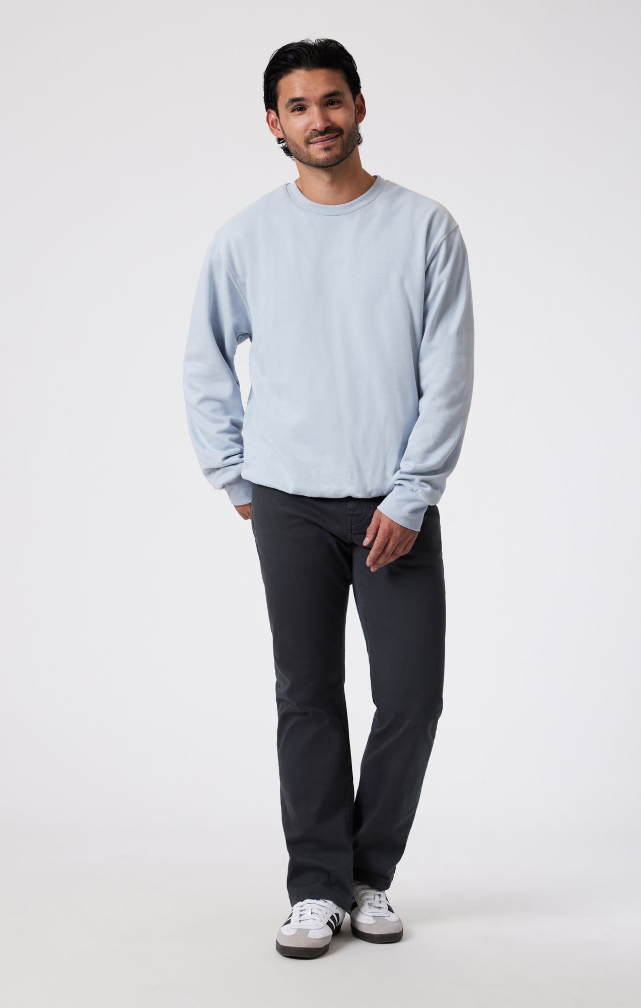 MATT RELAXED STRAIGHT LEG IN ANTHRACITE CASUAL TWILL - Mavi Jeans