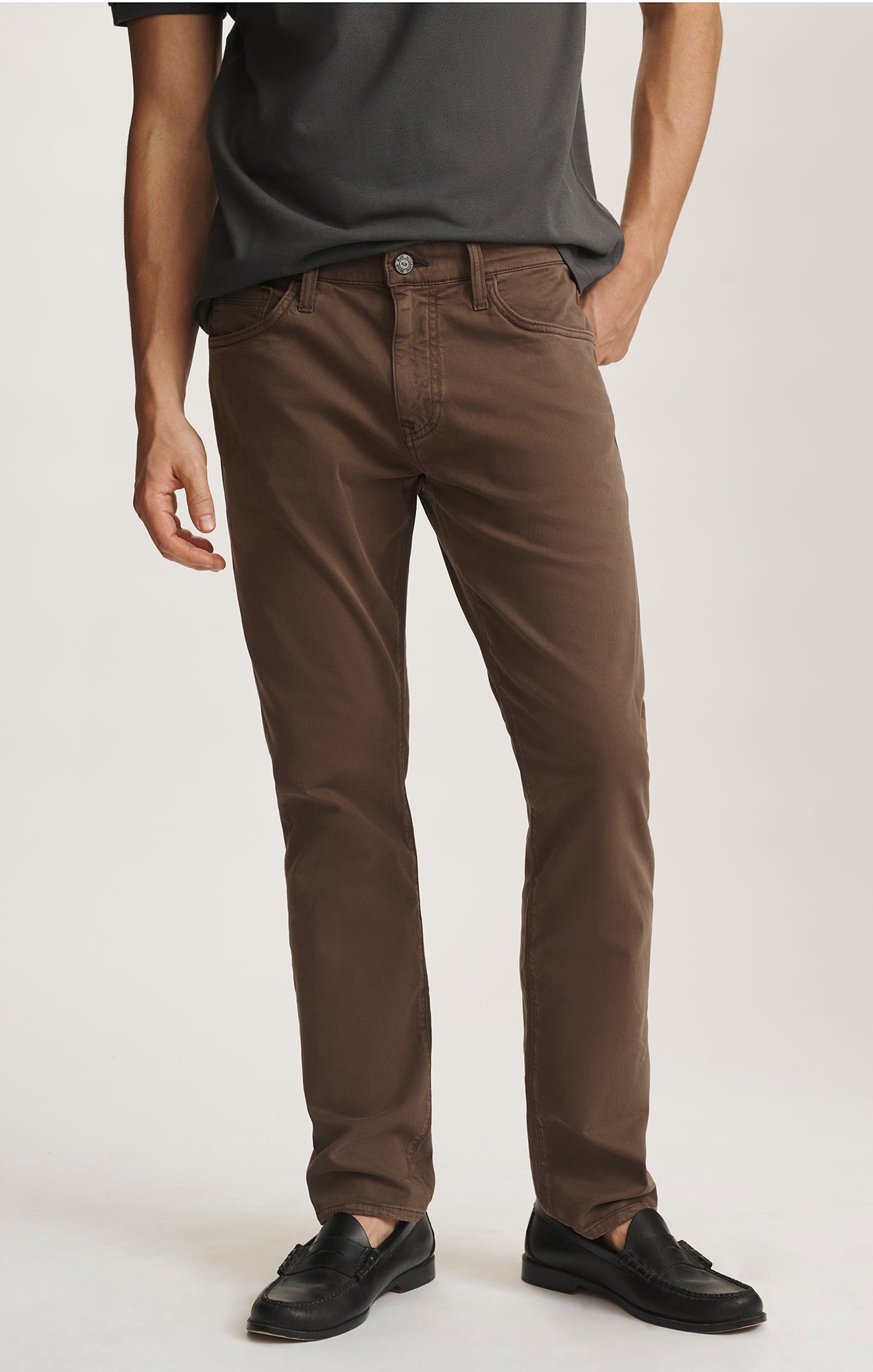 JAKE SLIM LEG IN SEAL TWILL - Mavi Jeans