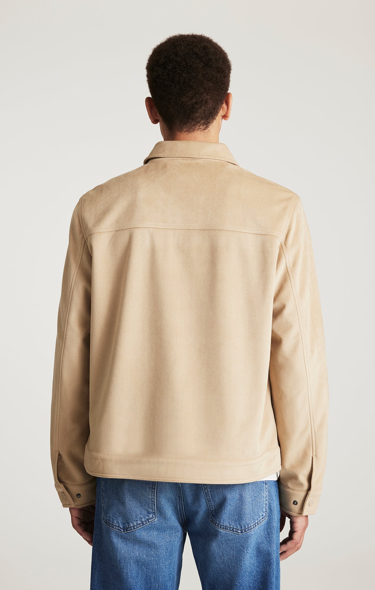 CORDUROY HARRINGTON JACKET IN CROCKERY - Mavi Jeans