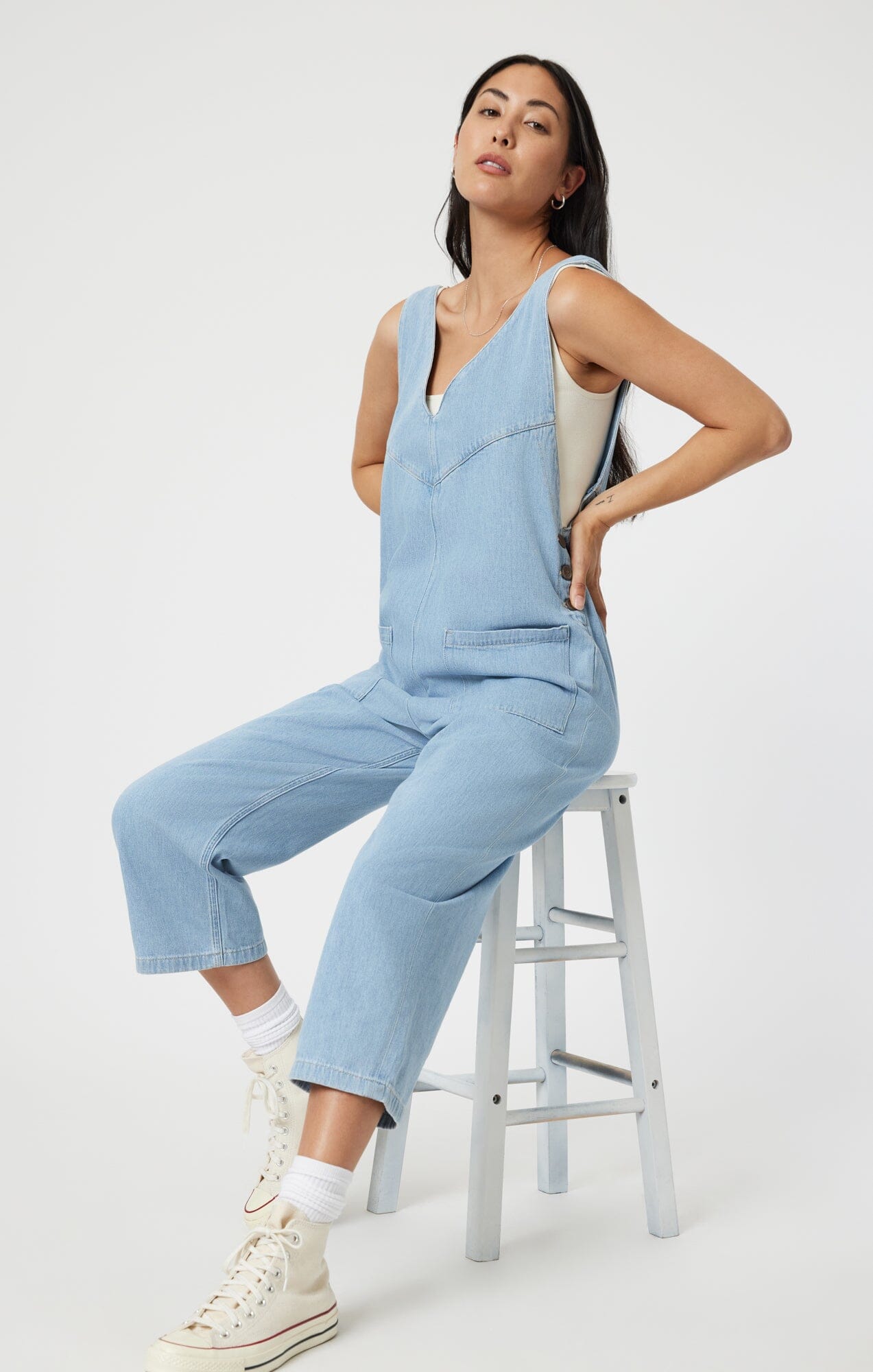 Ladies jeans rompers online