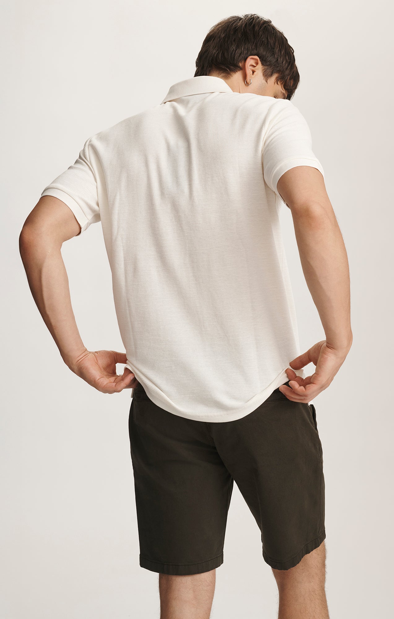 POLO SHIRT IN ANTIQUE WHITE - Mavi Jeans