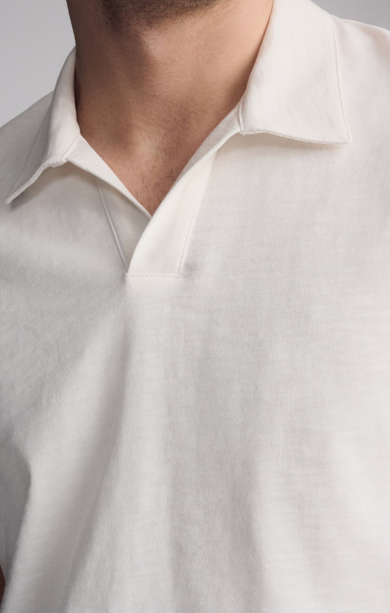 POLO SHIRT IN ANTIQUE WHITE - Mavi Jeans