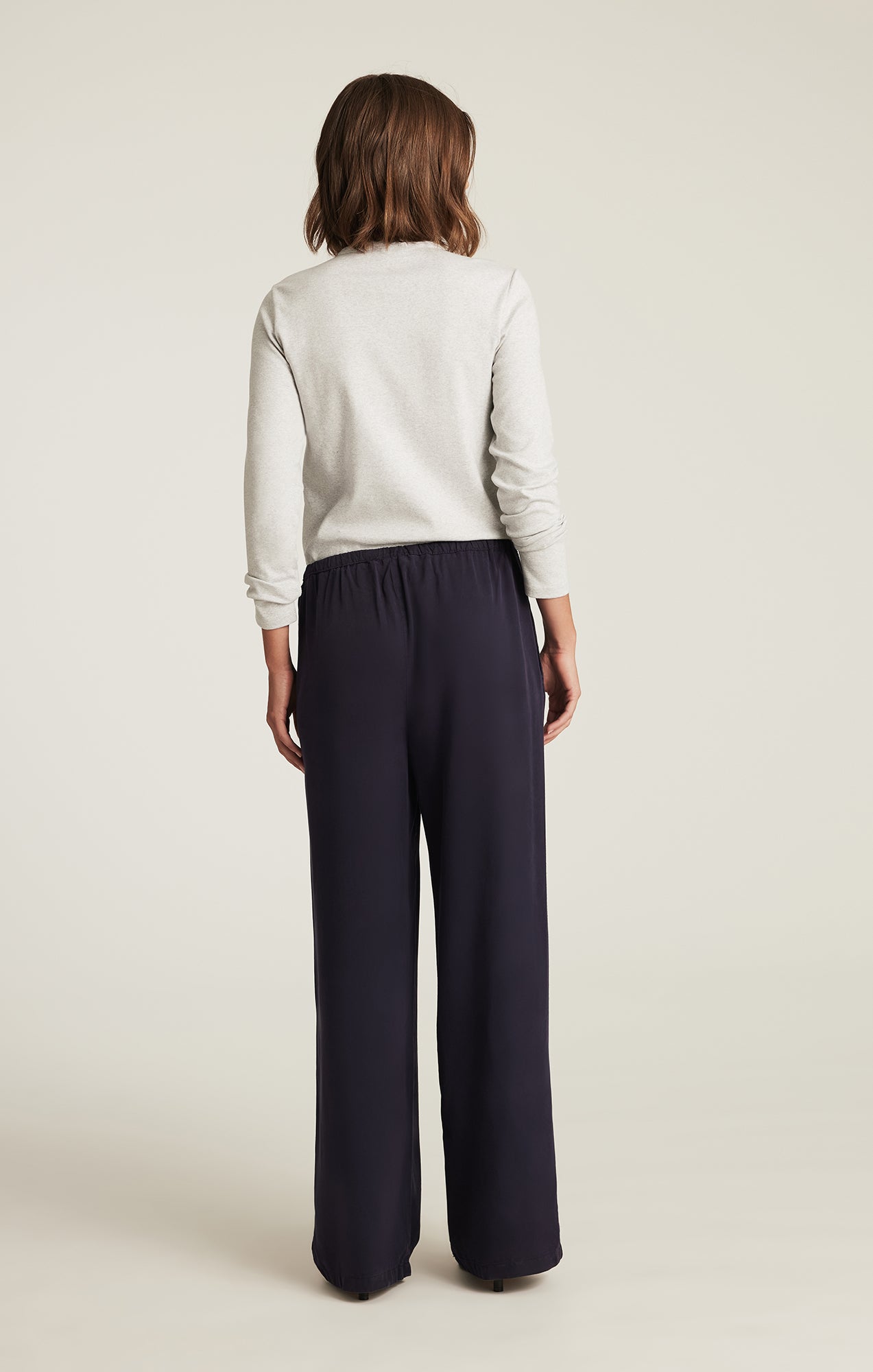 EDITION TENCEL™ WIDE LEG PANTS IN INKLING