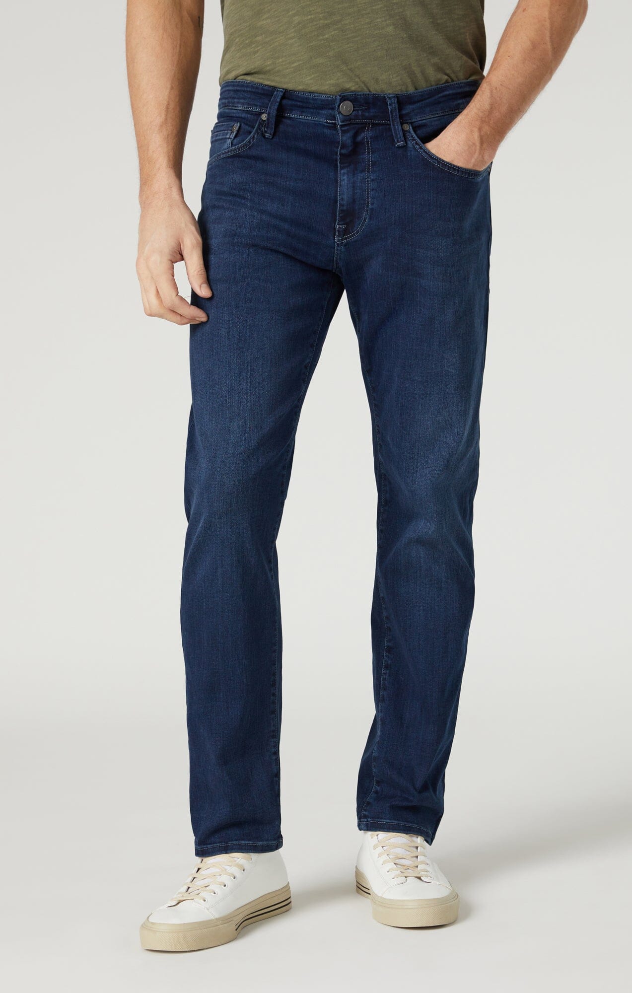 ZACH STRAIGHT LEG IN DARK SUPERMOVE - Mavi Jeans