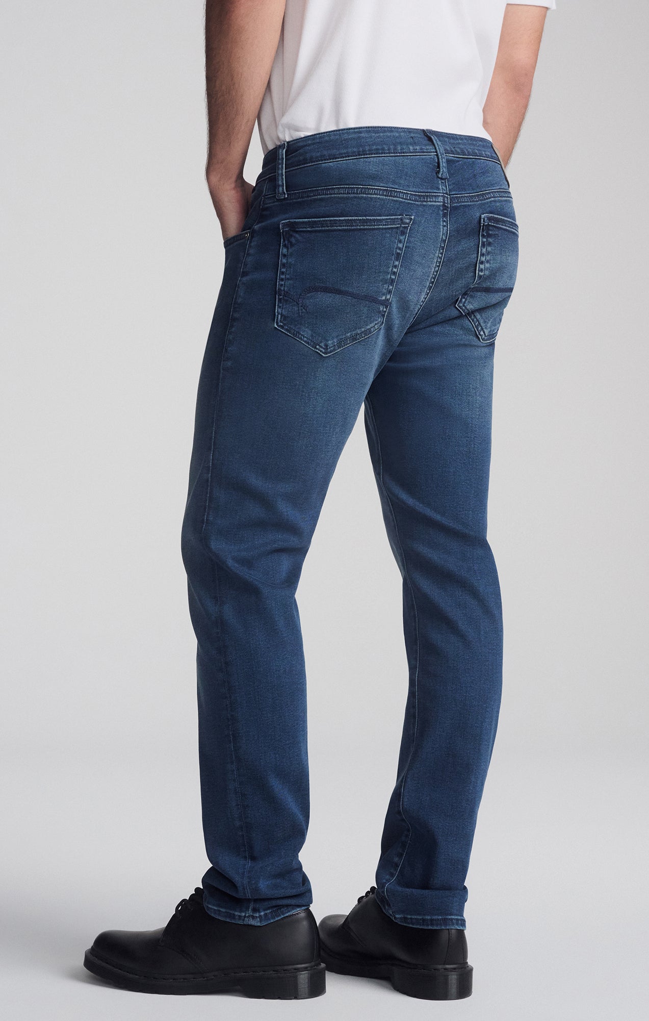 JAKE SLIM LEG IN DARK USED SUPERMOVE - Mavi Jeans