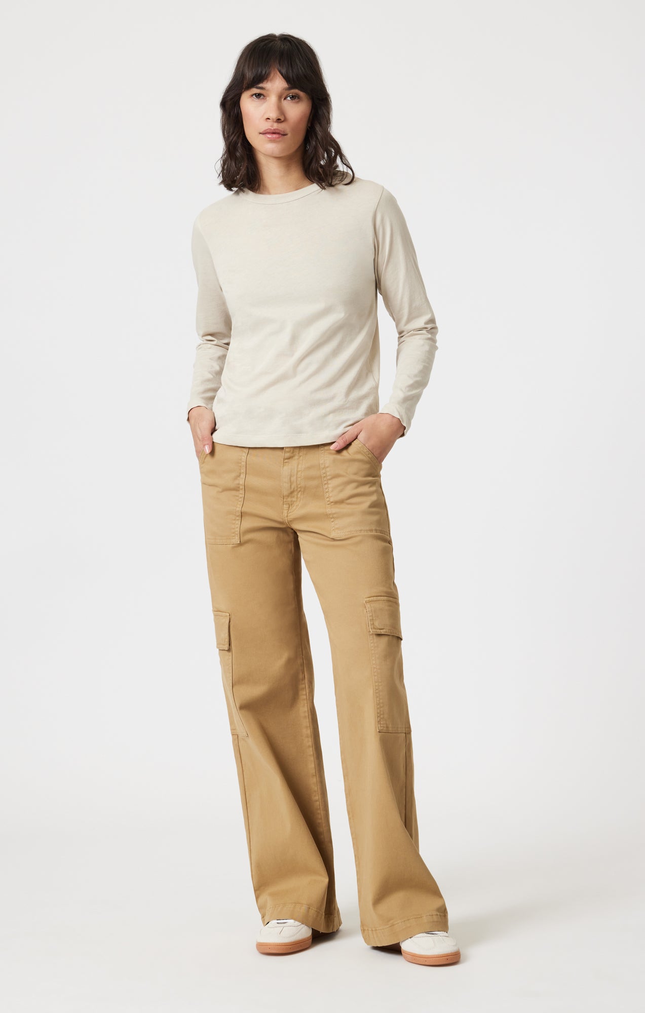 Mavi Women's Alva Straight Leg In Golden Casual Twill – Mavi Jeans
