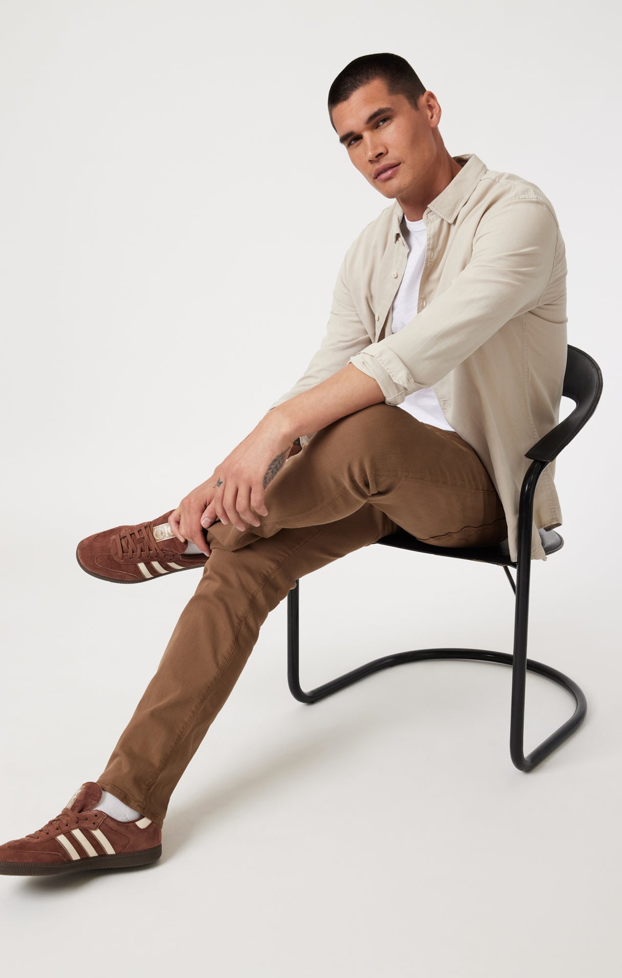 MARCUS SLIM STRAIGHT LEG IN BRONZE SUPERMOVE - Mavi Jeans